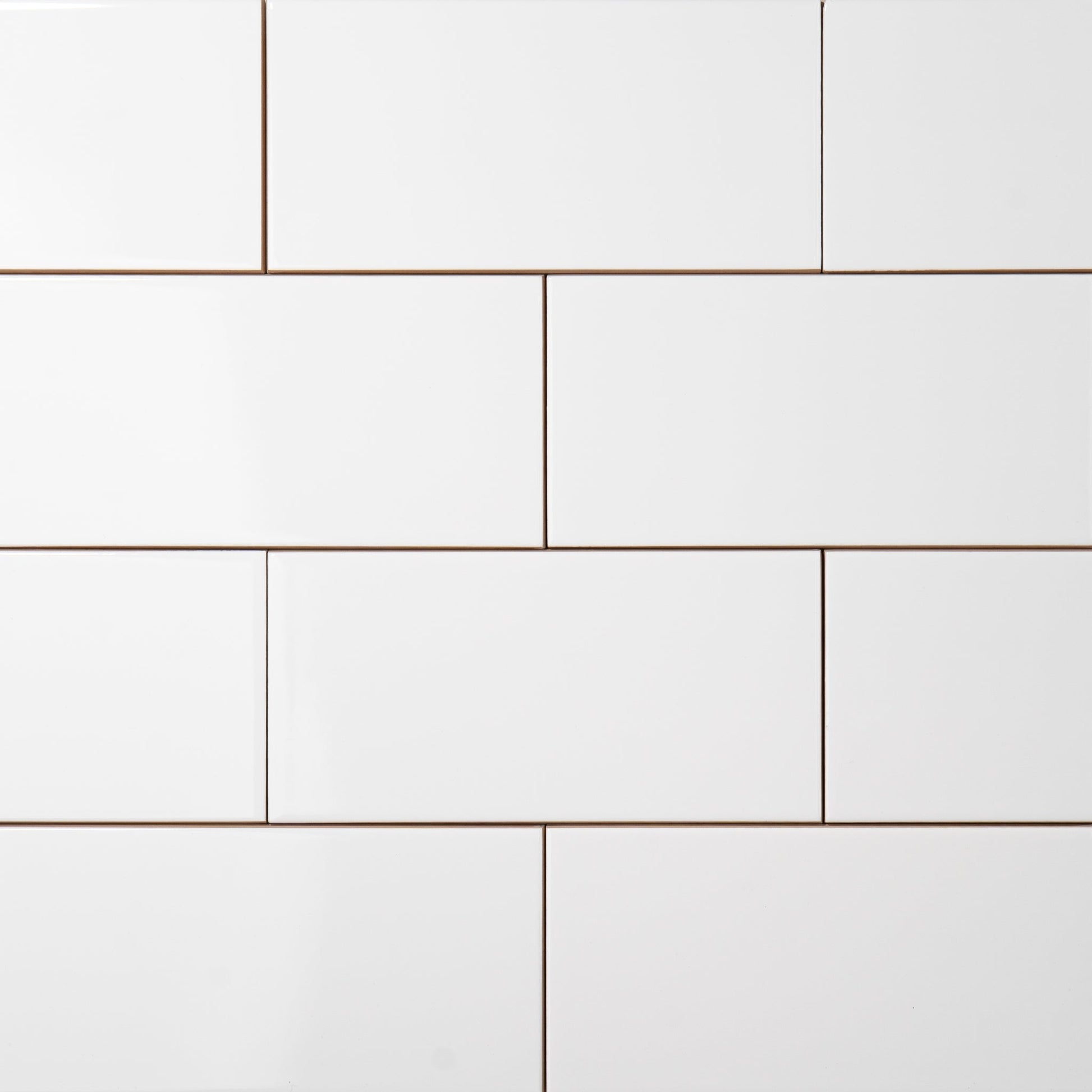 White Glossy Ceramic Tile