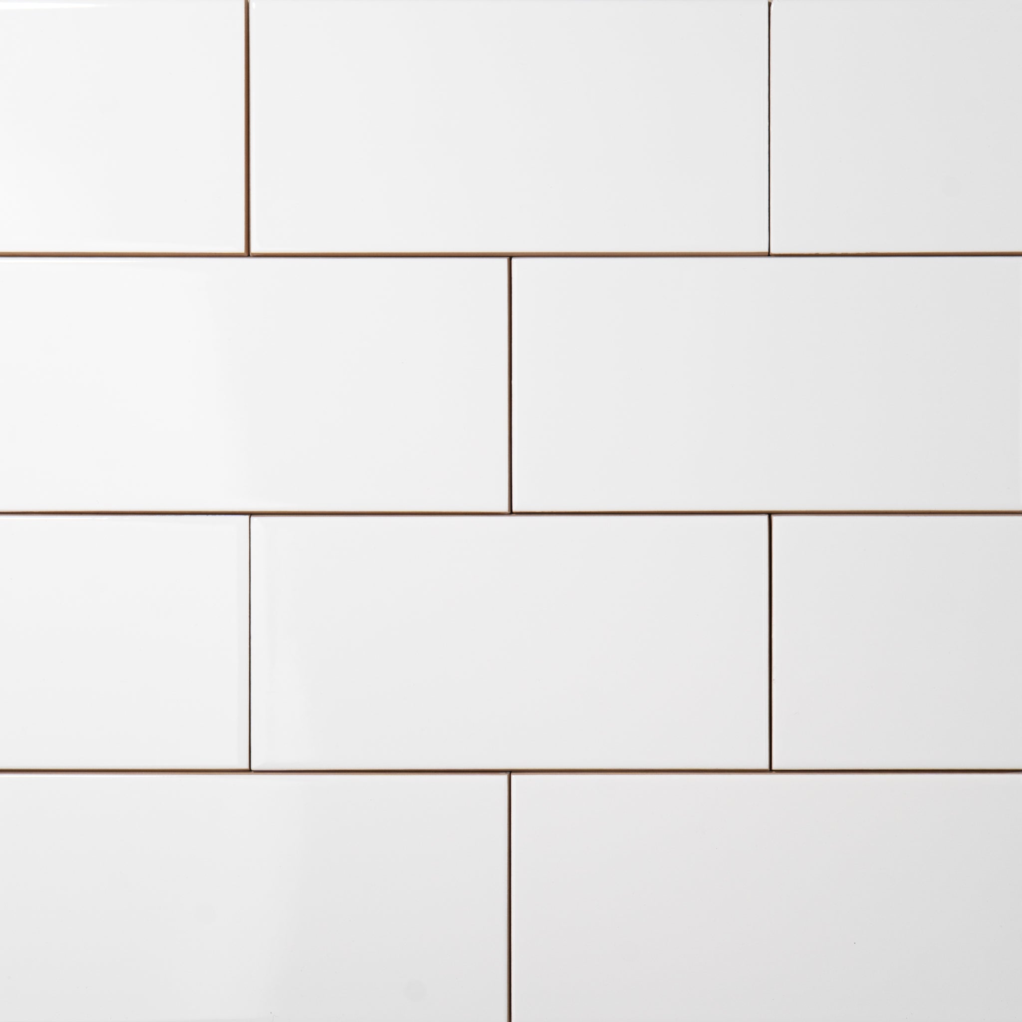 White Glossy Ceramic Tile