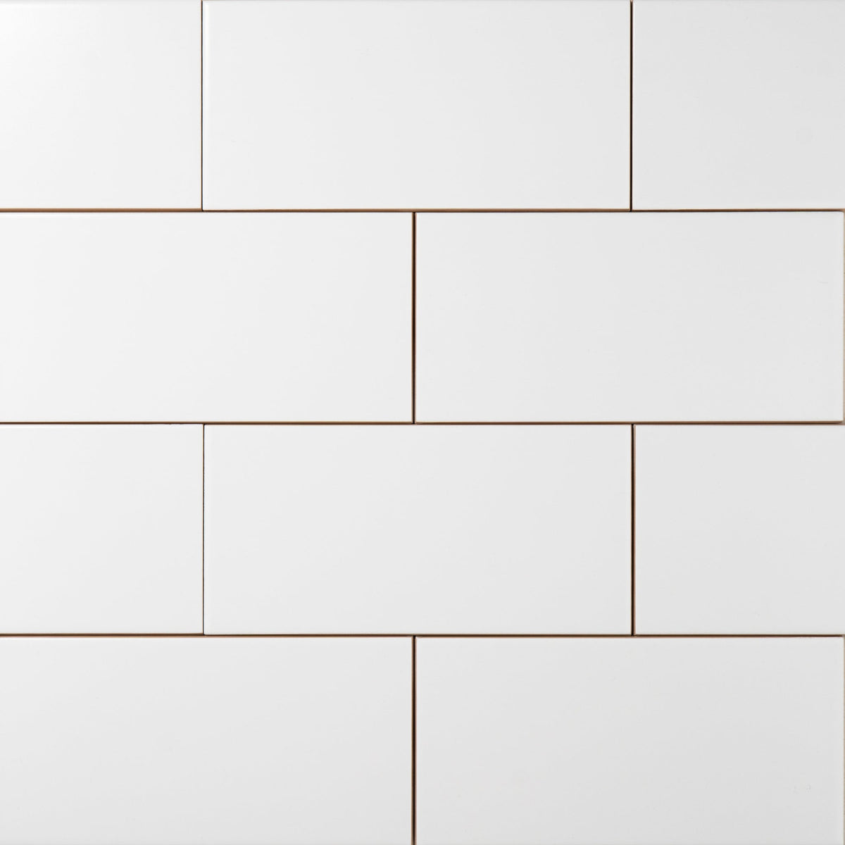 Pure White Ceramic Tile 4x8.5 Subway - Cemento Collection
