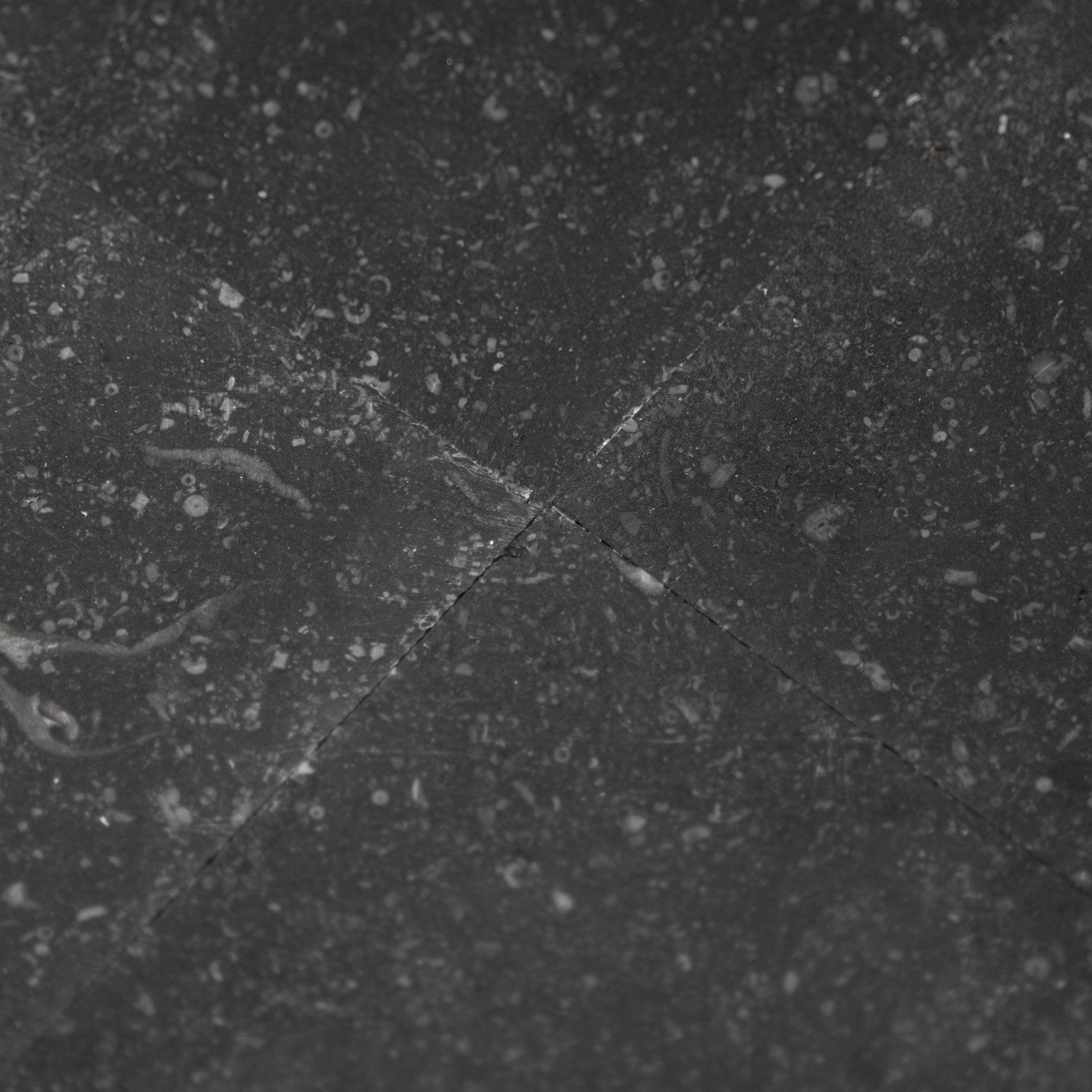 black tile