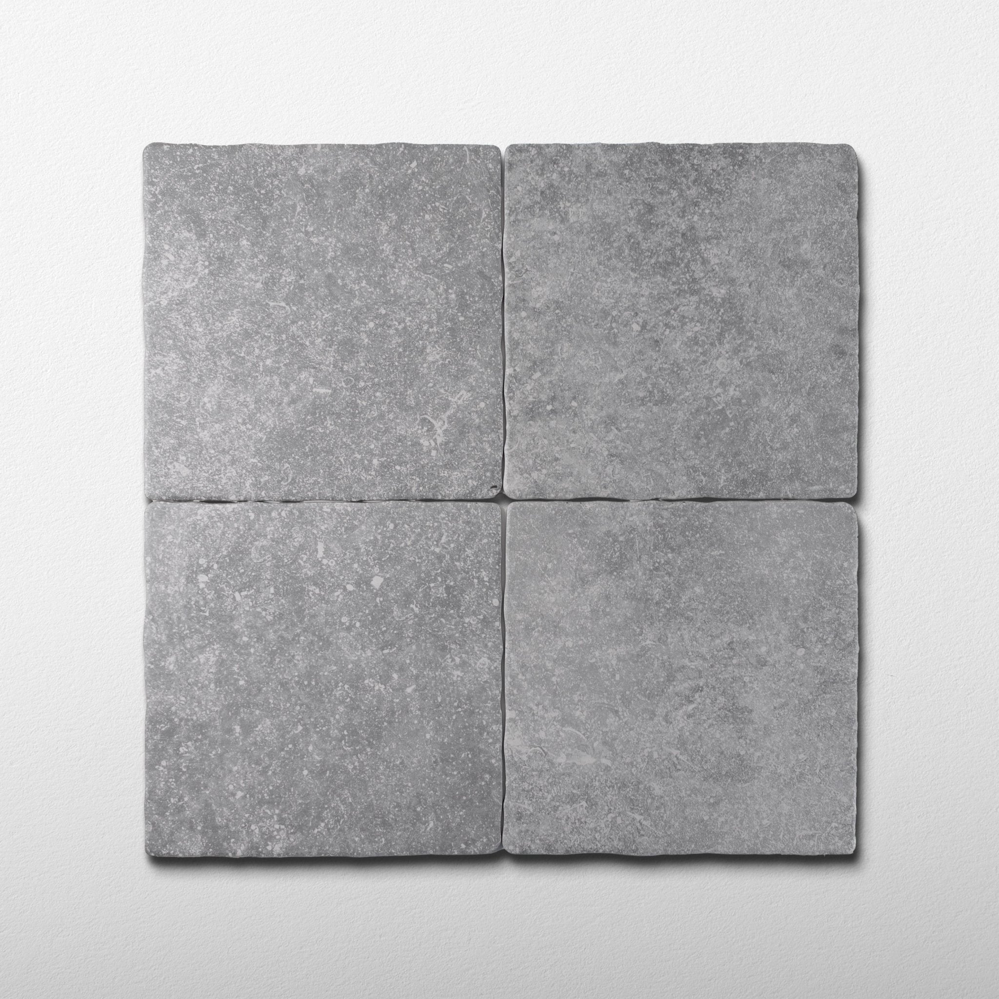 Belgian Bluestone Grey Tumbled Grip Porcelain Tile 12x12 - Cemento Collection