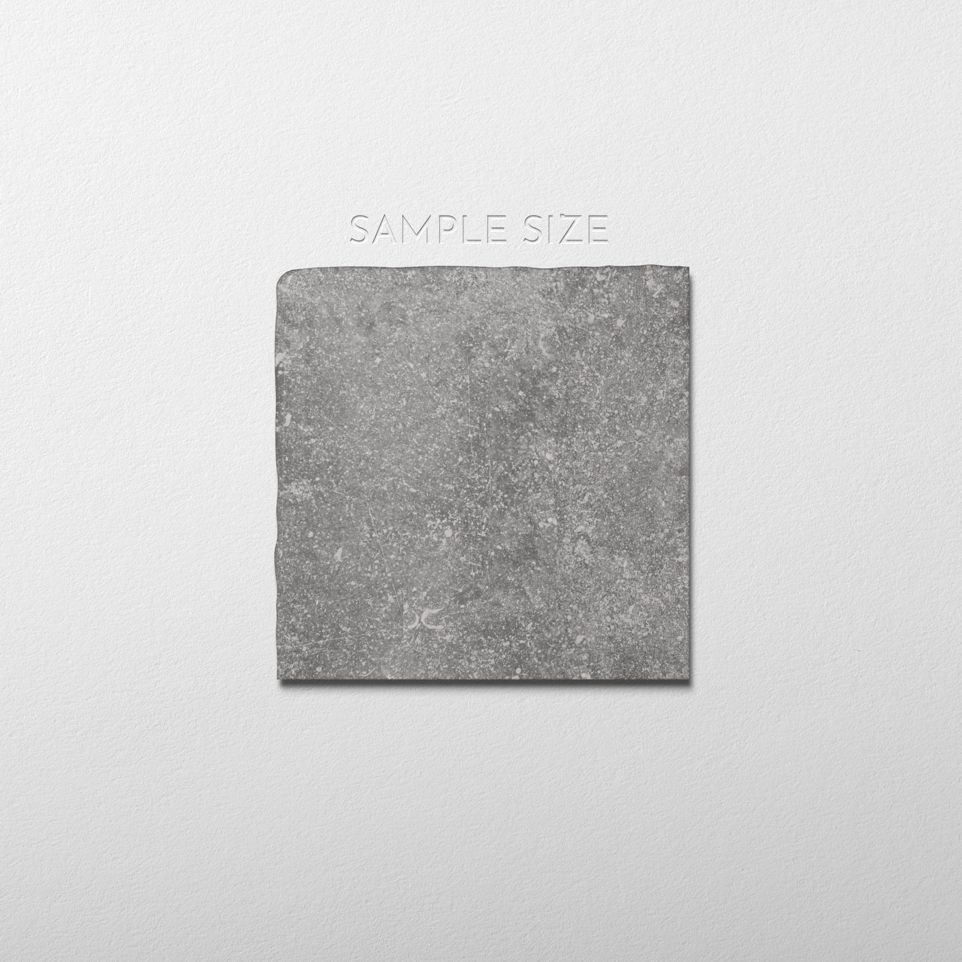 Belgian Bluestone Grey Tumbled Grip Porcelain Tile sample