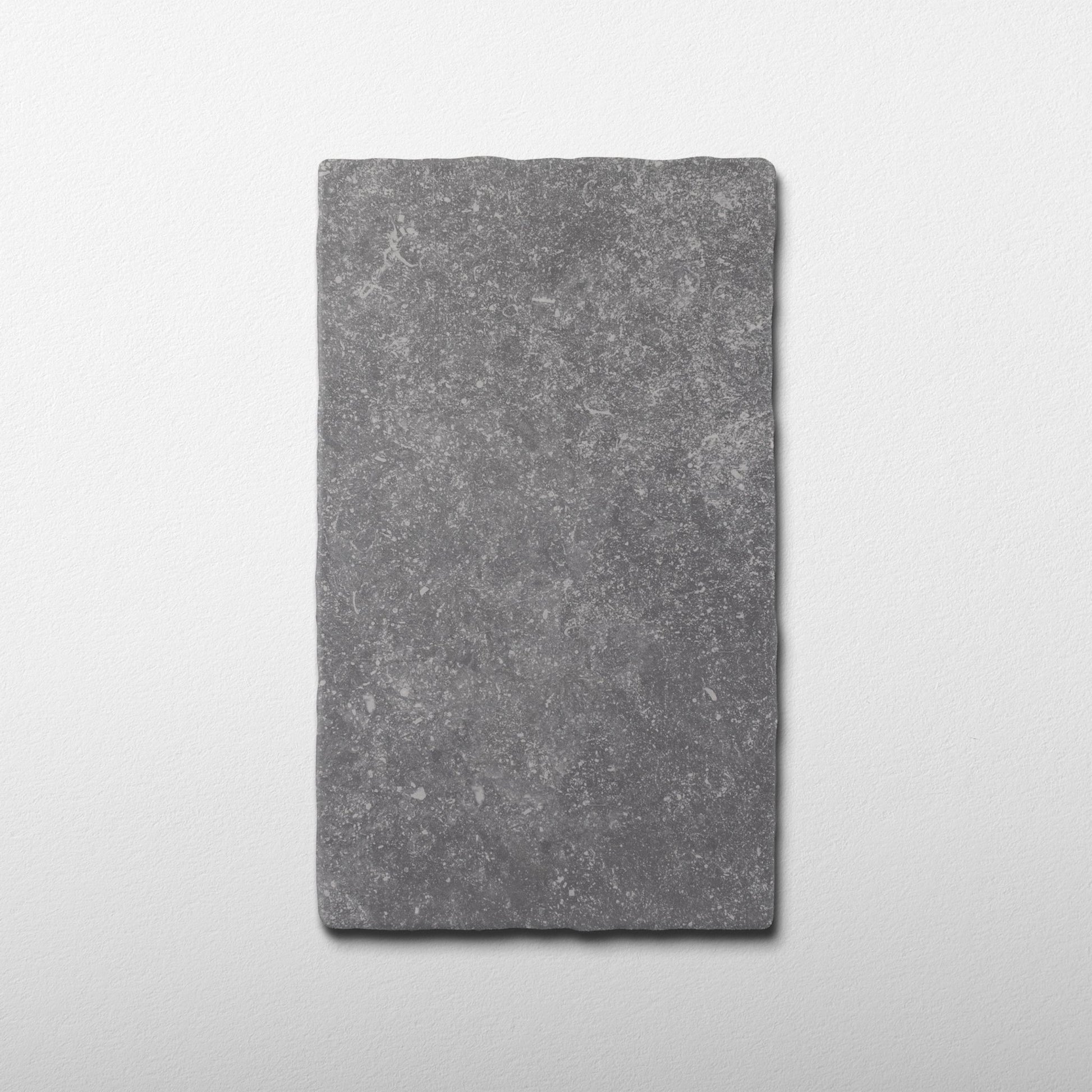 Belgian Bluestone Grey Tumbled Porcelain Tile 12x20 - Cemento Collection
