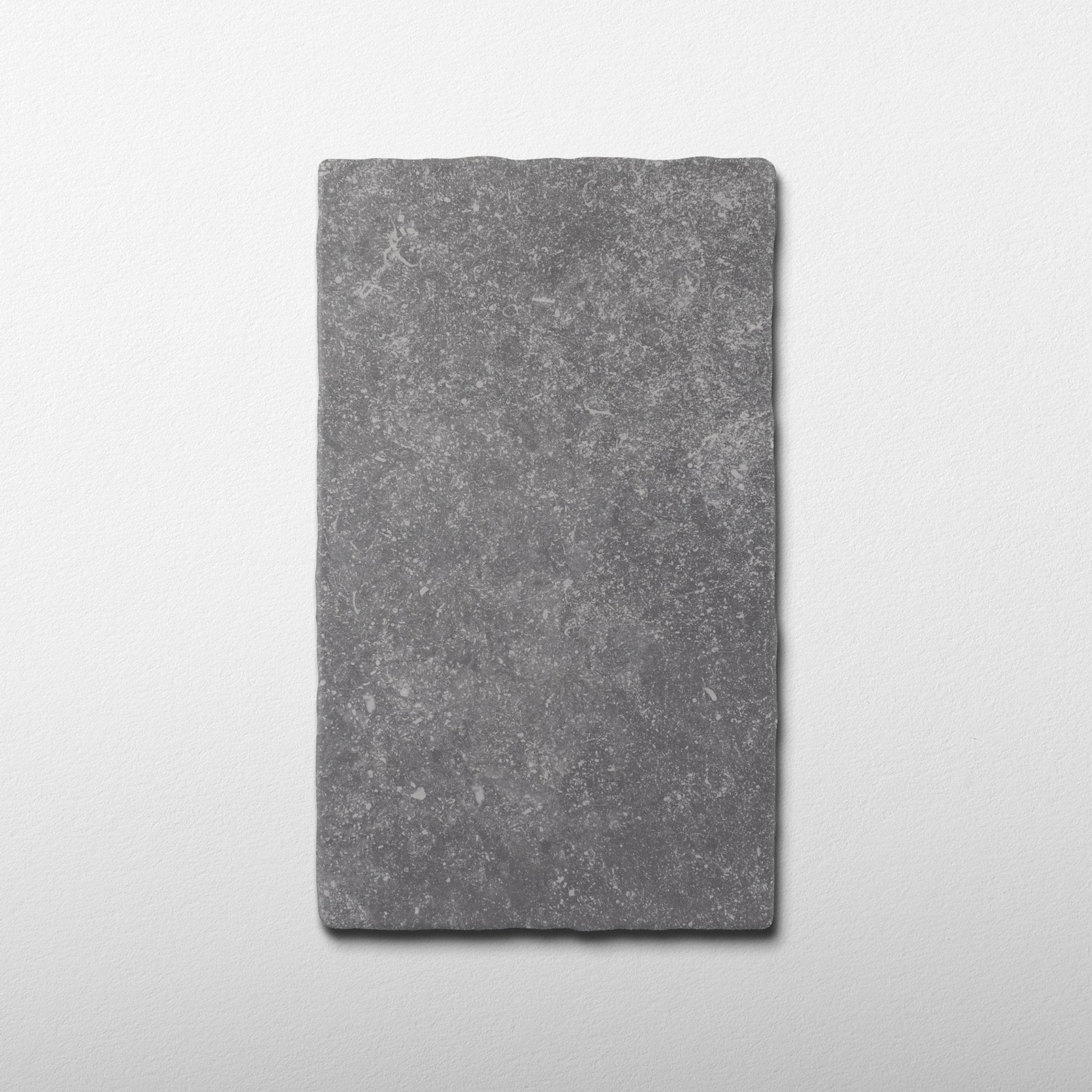 Belgian Bluestone Grey Tumbled Porcelain Tile 12x20 - Cemento Collection