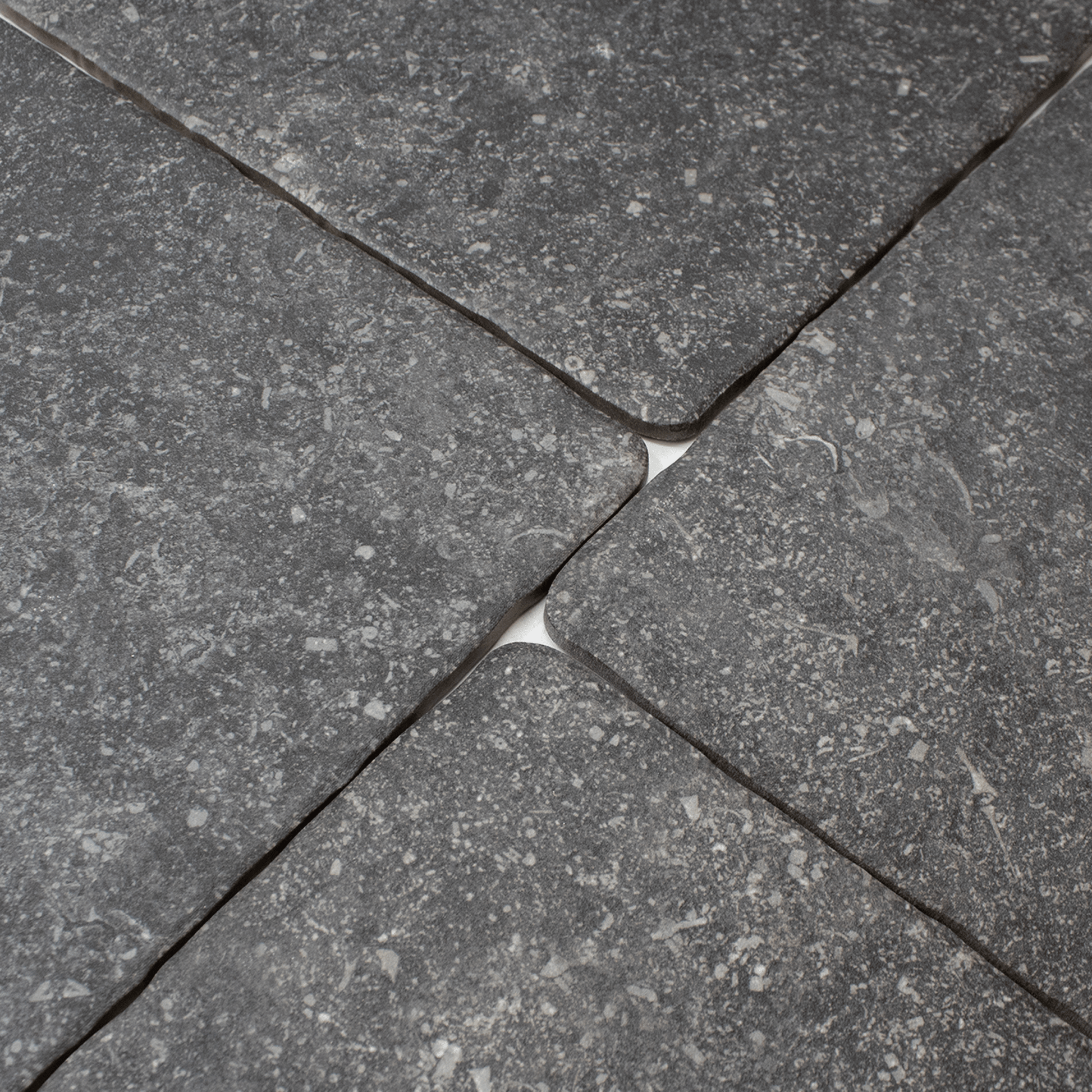 Belgian Bluestone Tumbled Grip Porcelain Tile 12x12 - Cemento Collection