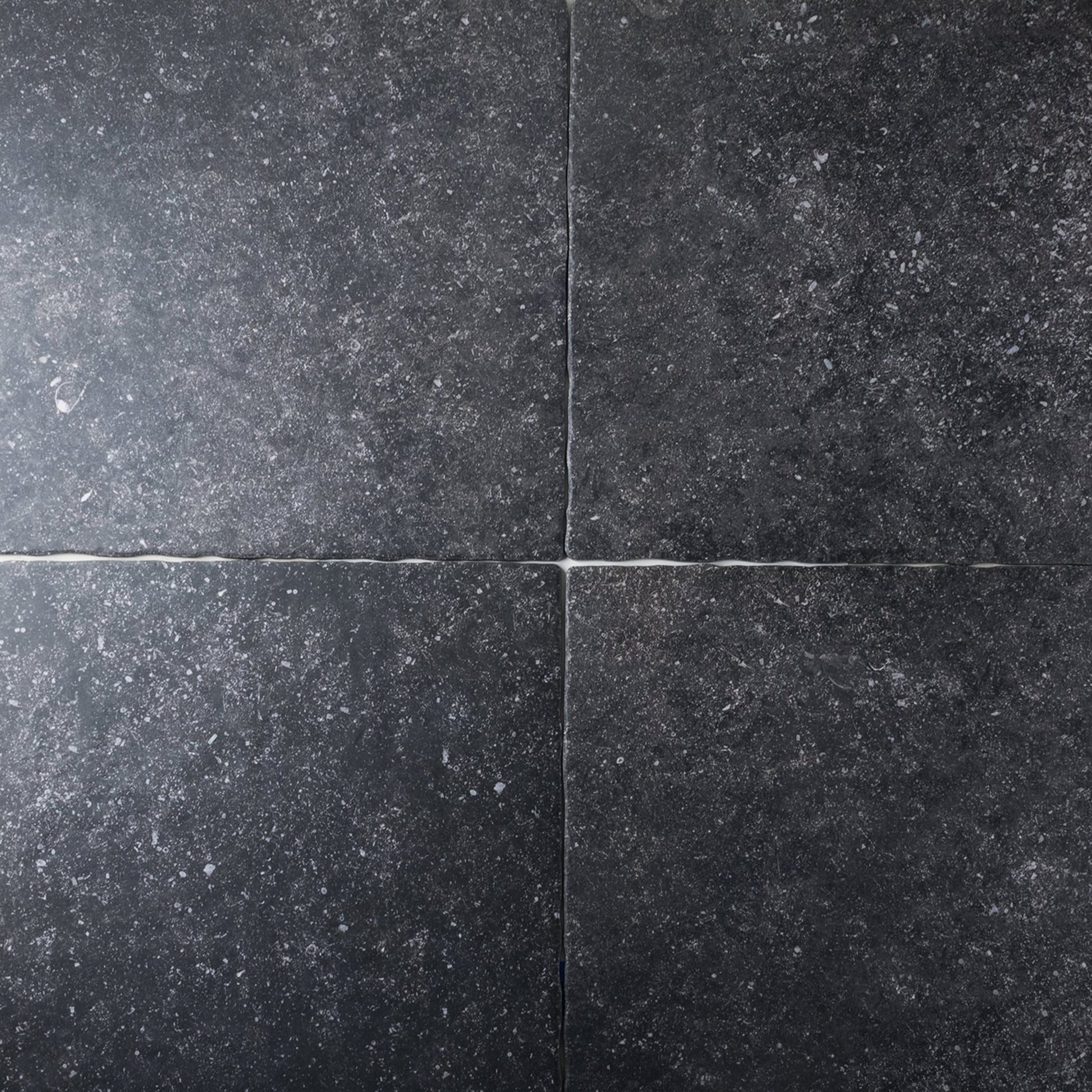 Belgian Bluestone Tumbled Naturalle Porcelain Tile 20x20 - Cemento Collection
