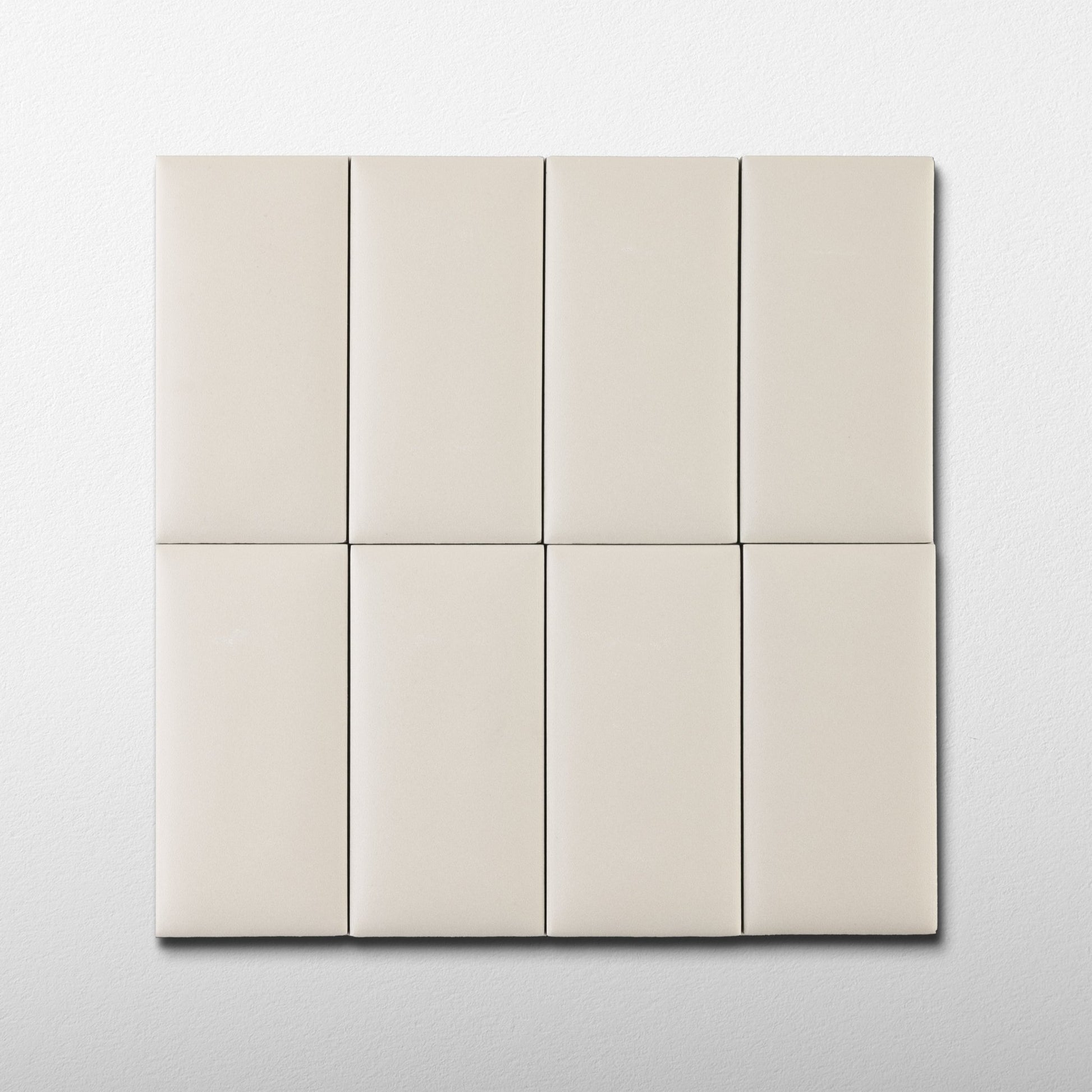 Bonbon 2.25x4.5 Banana Shake Matte Porcelain Tile - Cemento Collection
