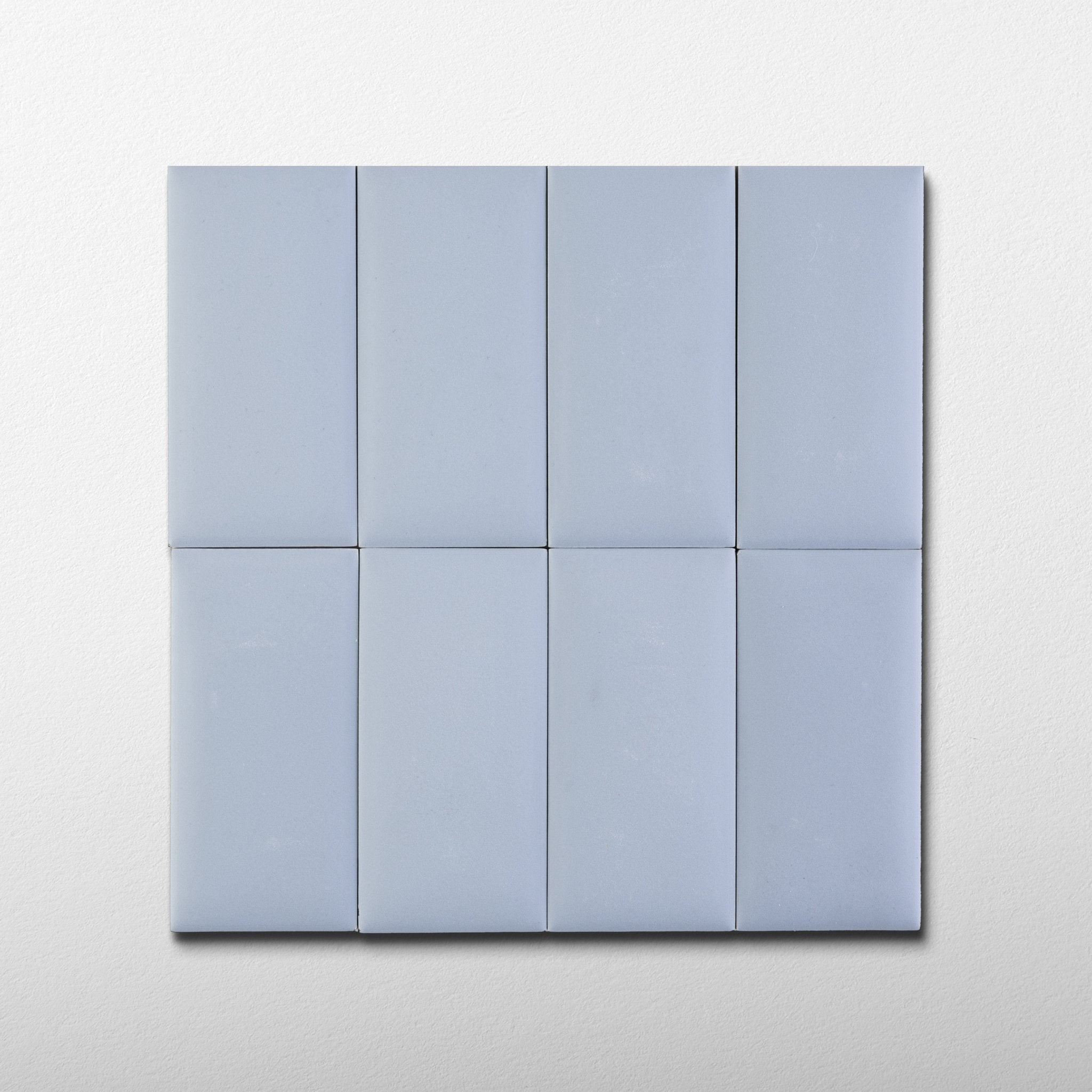 Bonbon 2.25x4.5 Blue Moon Ice Cream Matte Porcelain Tile - Cemento Collection