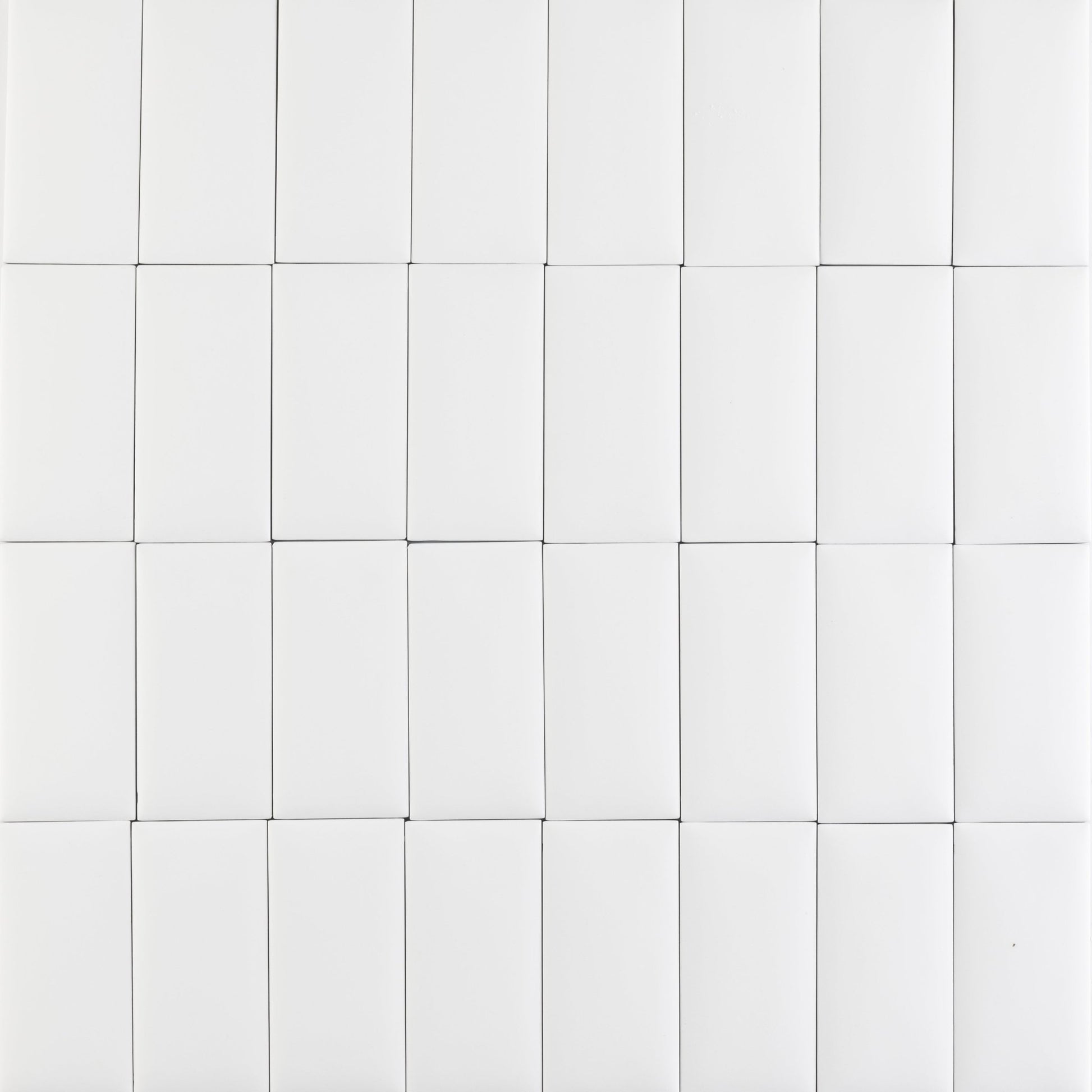 Bonbon 2.25x4.5 Coconut Matte Porcelain Tile - Cemento Collection