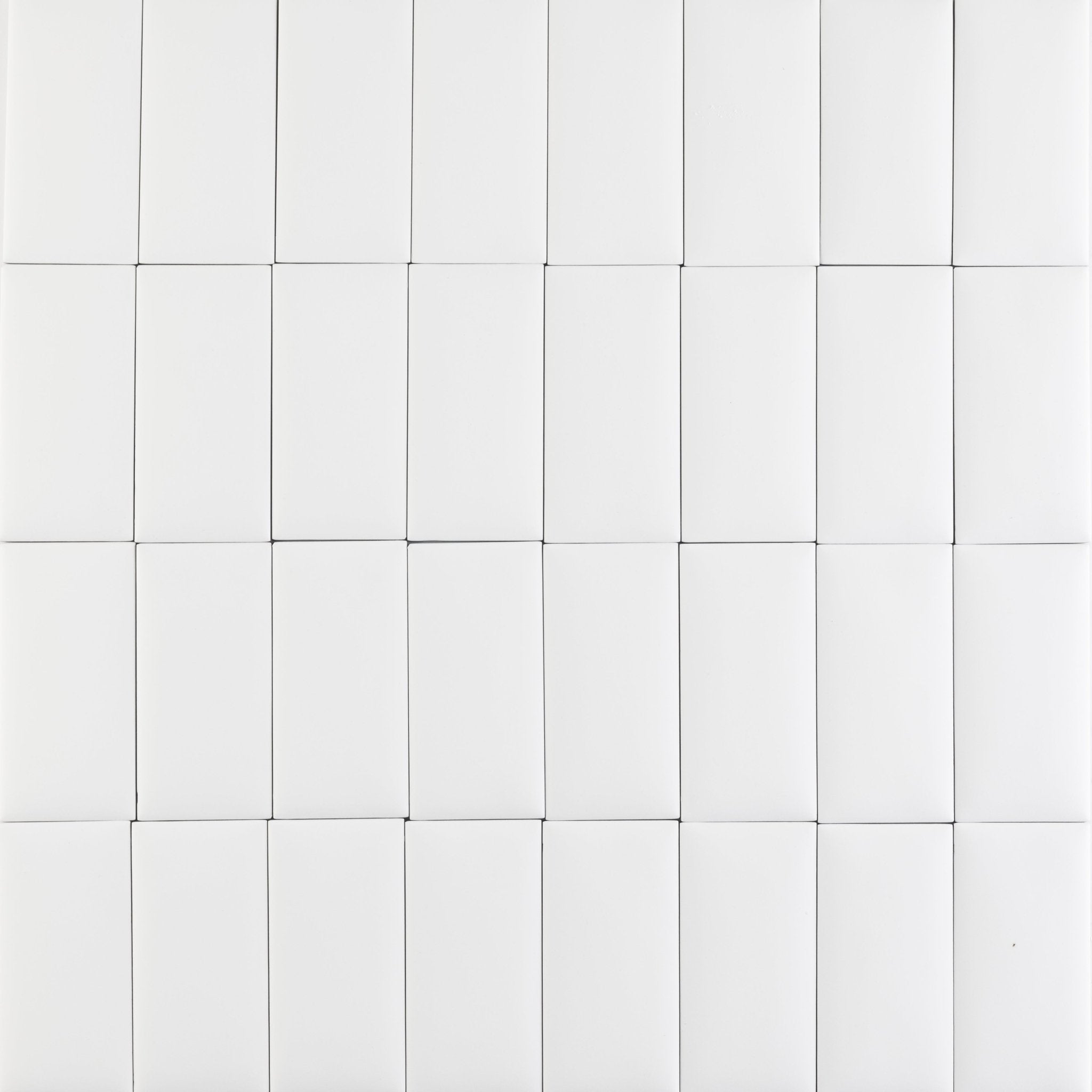 Bonbon 2.25x4.5 Coconut Matte Porcelain Tile - Cemento Collection