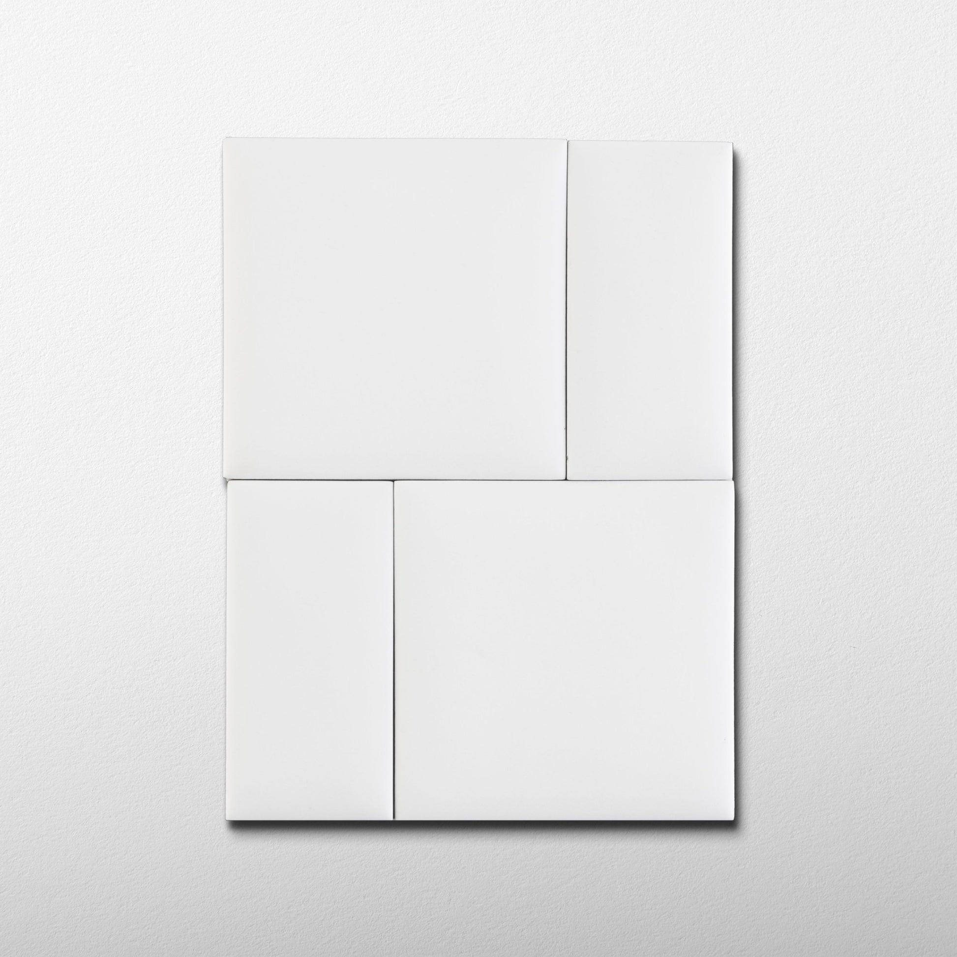 Bonbon 2.25x4.5 Coconut Matte Porcelain Tile - Cemento Collection