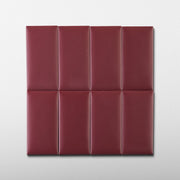 Bonbon 2.25x4.5 Cranberry Matte Porcelain Tile - Cemento Collection