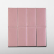 Bonbon 2.25x4.5 Lilly Pilly Berries Matte Porcelain Tile - Cemento Collection