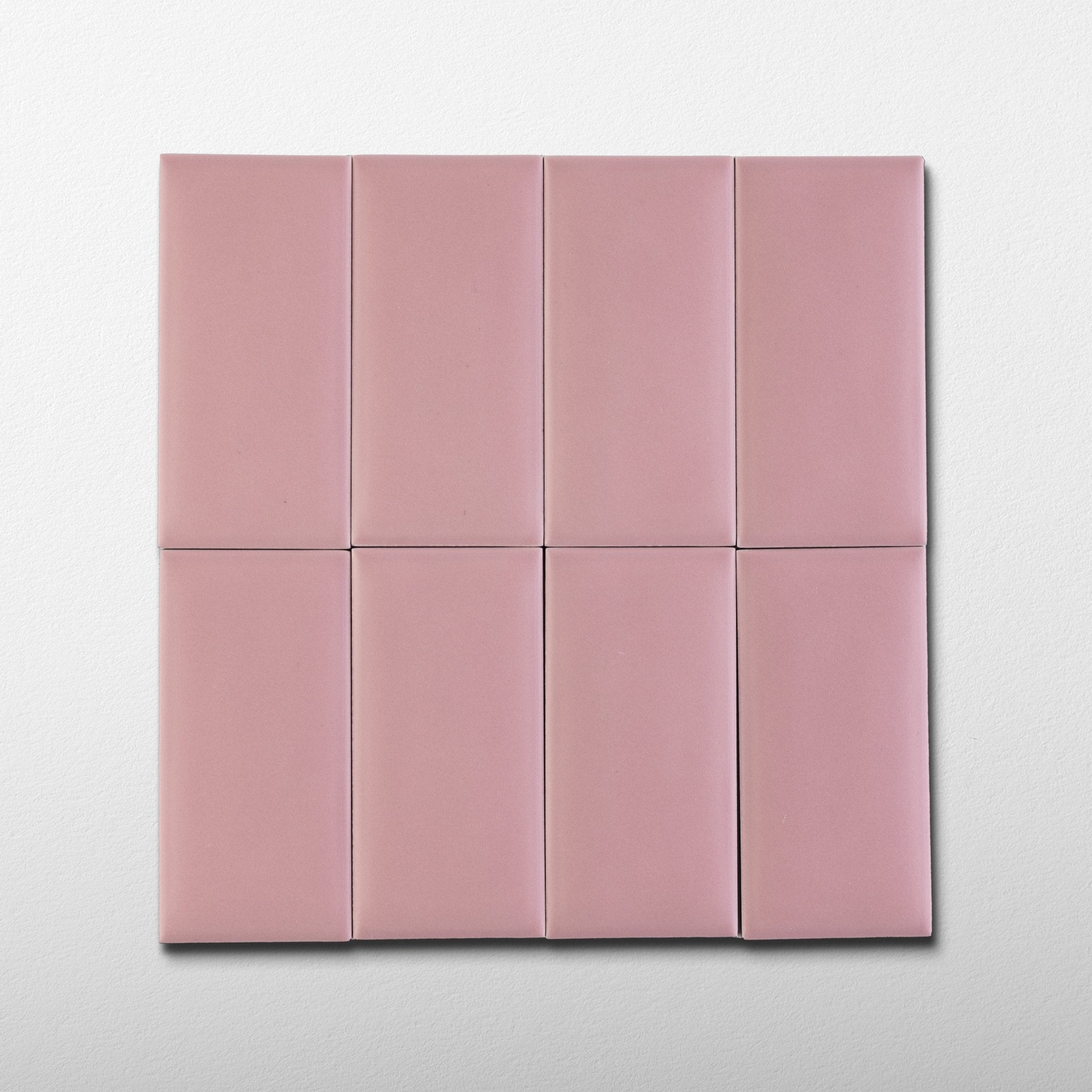 Bonbon 2.25x4.5 Lilly Pilly Berries Matte Porcelain Tile - Cemento Collection