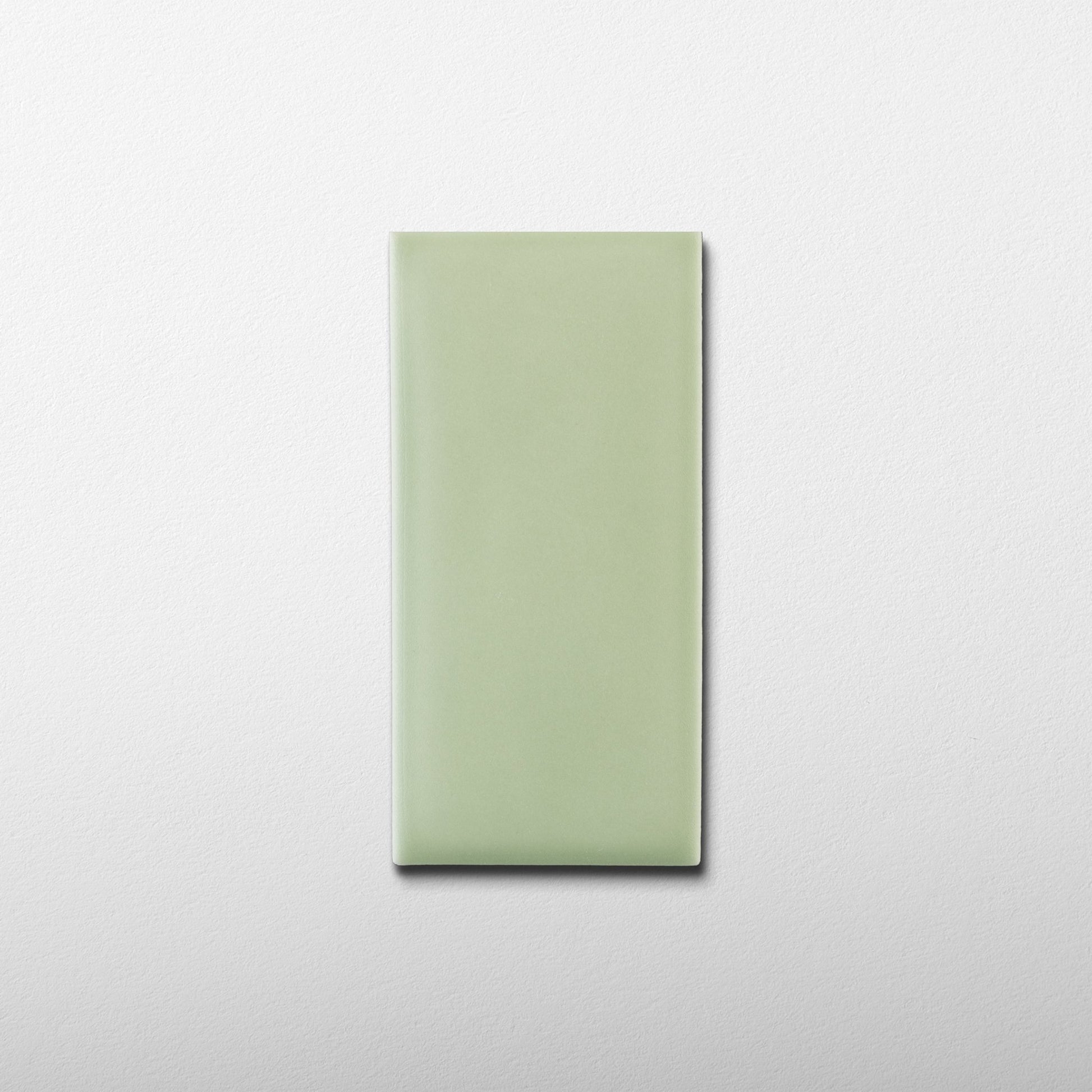 Bonbon 2.25x4.5 Lime Green Matte Porcelain Tile - Cemento Collection