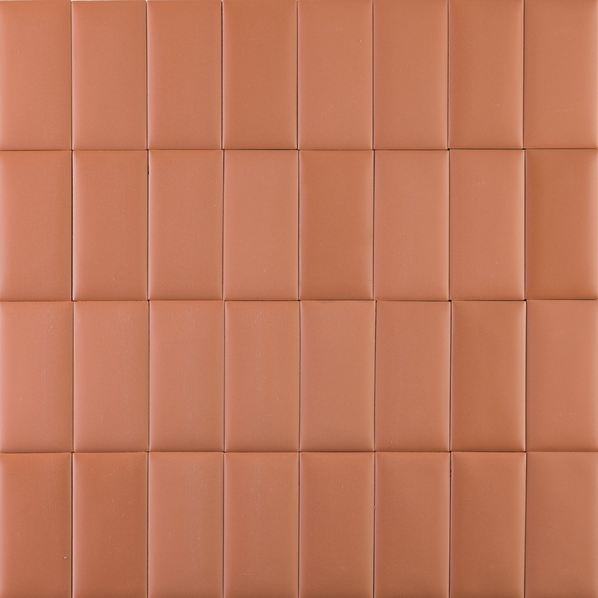 Bonbon 2.25x4.5 Ripe Peach Skin Matte Porcelain Tile - Cemento Collection