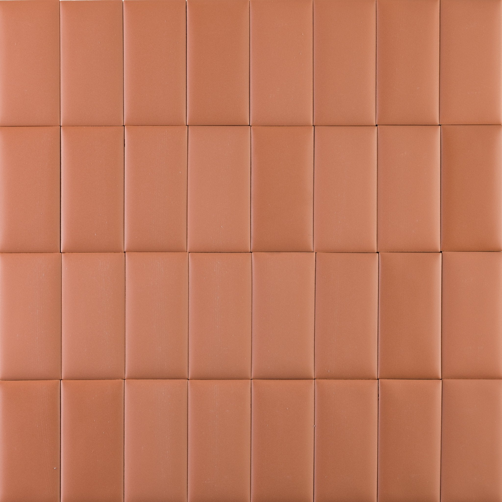 Bonbon 2.25x4.5 Ripe Peach Skin Matte Porcelain Tile - Cemento Collection
