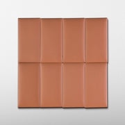 Bonbon 2.25x4.5 Ripe Peach Skin Matte Porcelain Tile - Cemento Collection