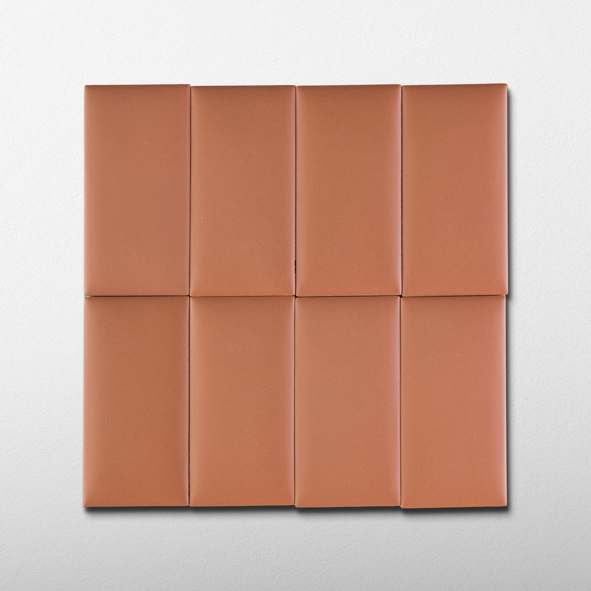 Bonbon 2.25x4.5 Ripe Peach Skin Matte Porcelain Tile - Cemento Collection