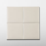 Bonbon 4.5x4.5 Banana Shake Matte Porcelain Tile - Cemento Collection