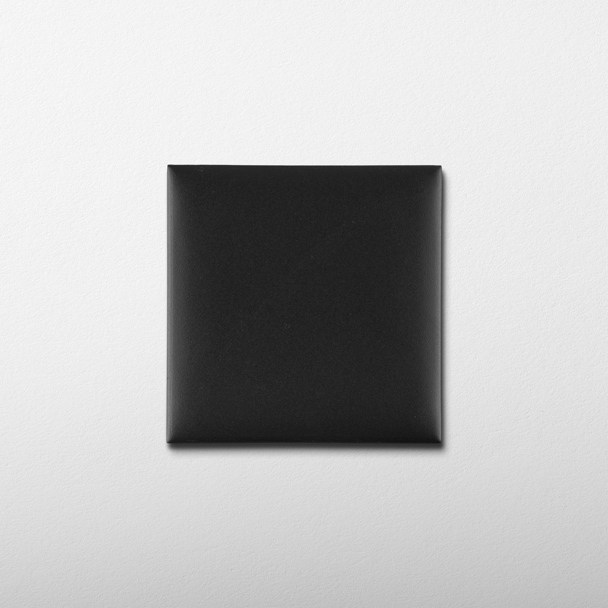 Bonbon 4.5x4.5 Black Grape Matte Porcelain Tile - Cemento Collection