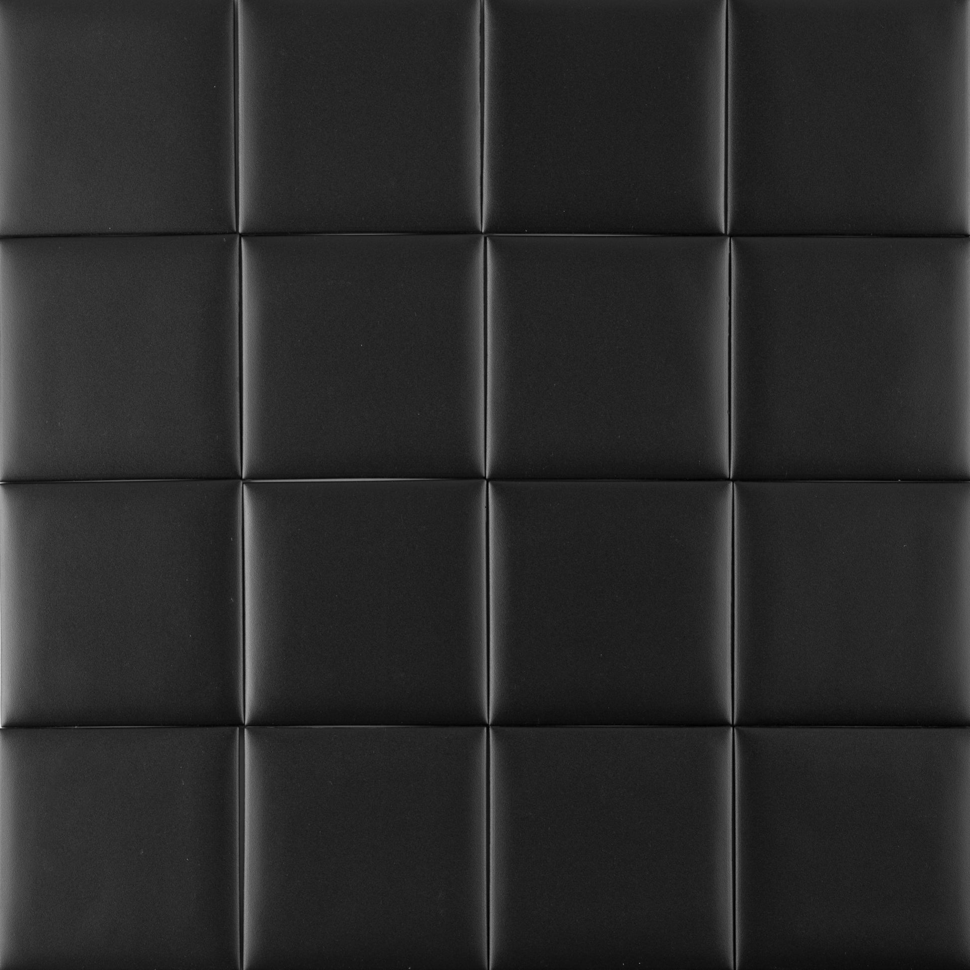Bonbon 4.5x4.5 Black Grape Matte Porcelain Tile - Cemento Collection