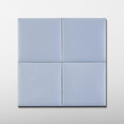 Bonbon 4.5x4.5 Blue Moon Ice Cream Matte Porcelain Tile - Cemento Collection