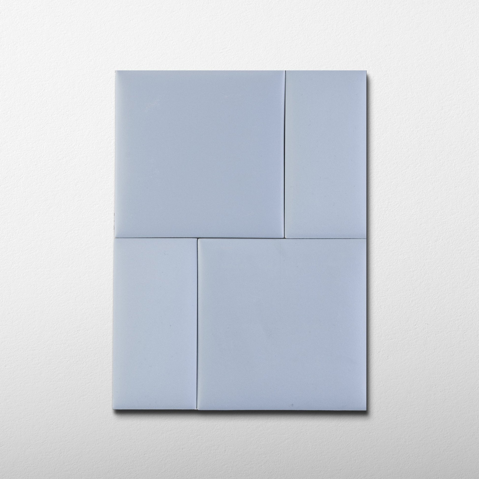 Bonbon 4.5x4.5 Blue Moon Ice Cream Matte Porcelain Tile - Cemento Collection