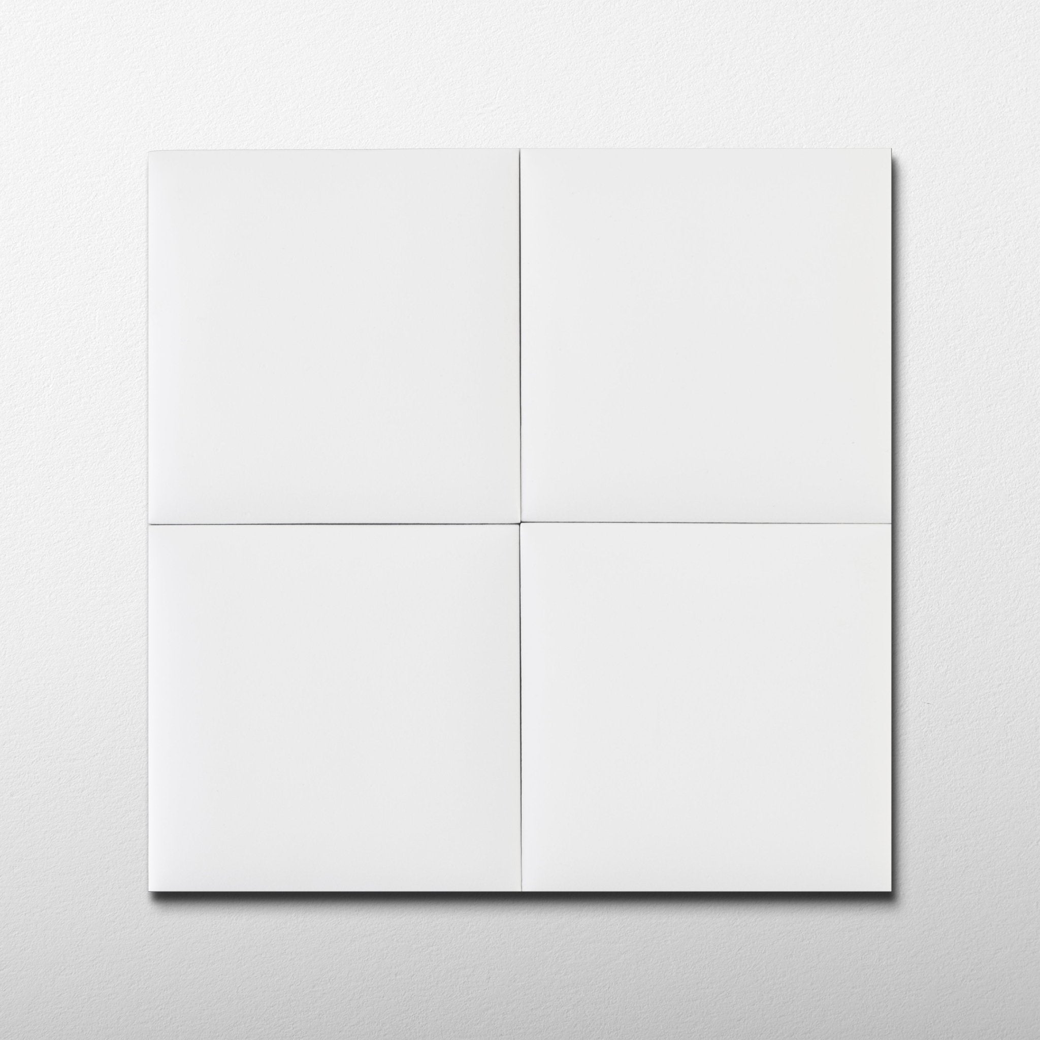 Bonbon 4.5x4.5 Coconut Matte Porcelain Tile - Cemento Collection
