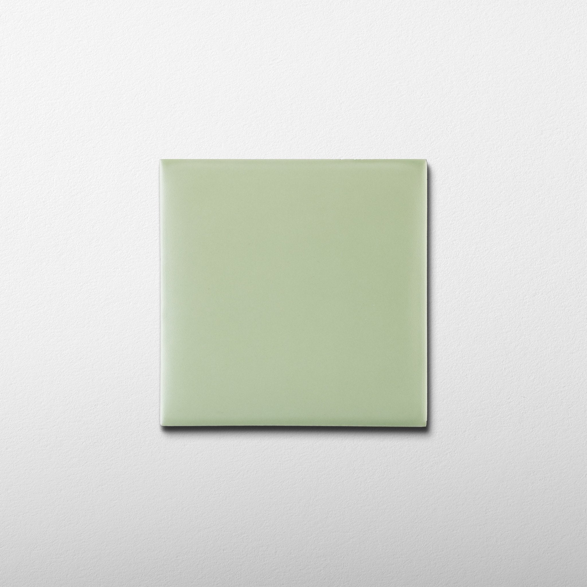 Bonbon 4.5x4.5 Lime Green Matte Porcelain Tile - Cemento Collection