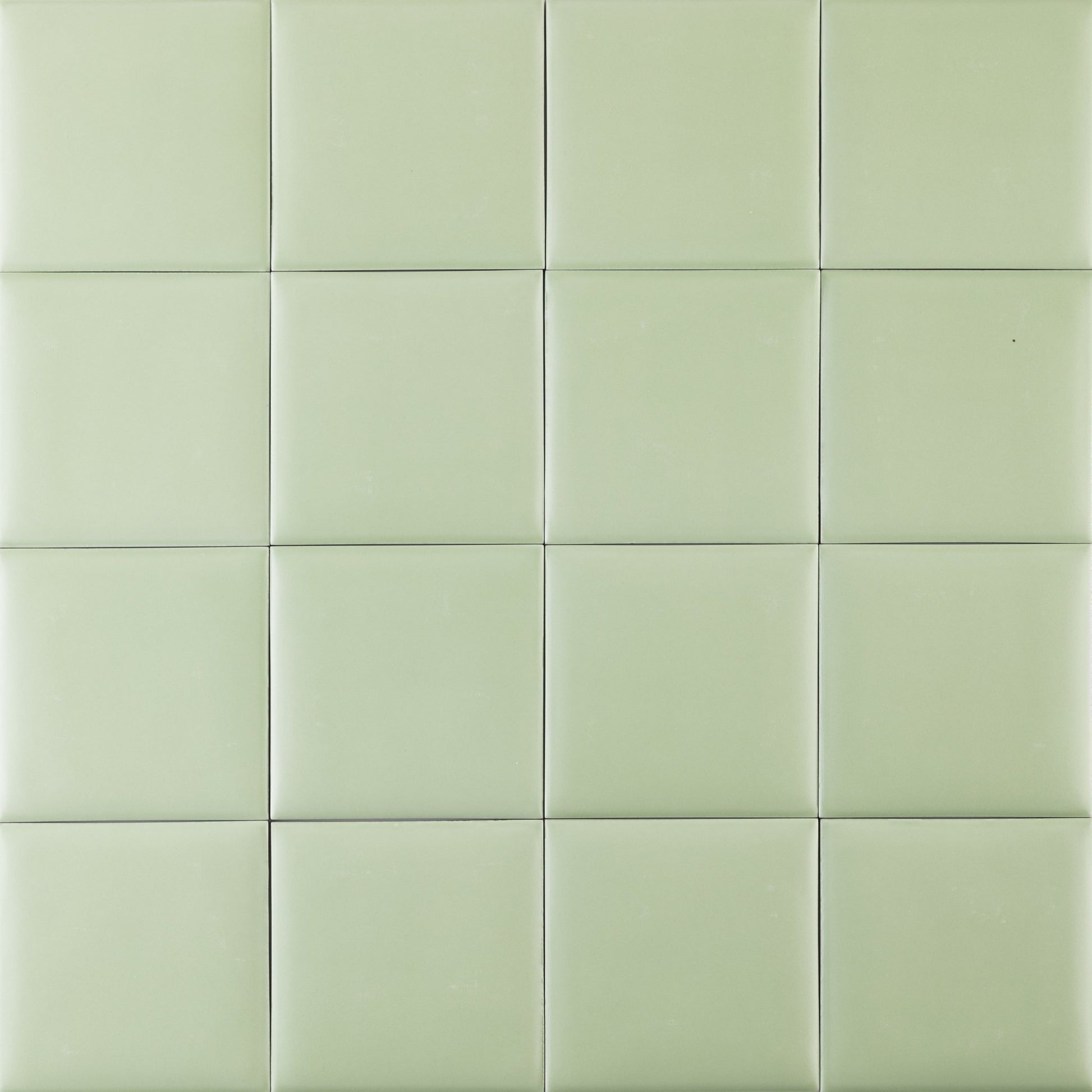 Bonbon 4.5x4.5 Lime Green Matte Porcelain Tile - Cemento Collection