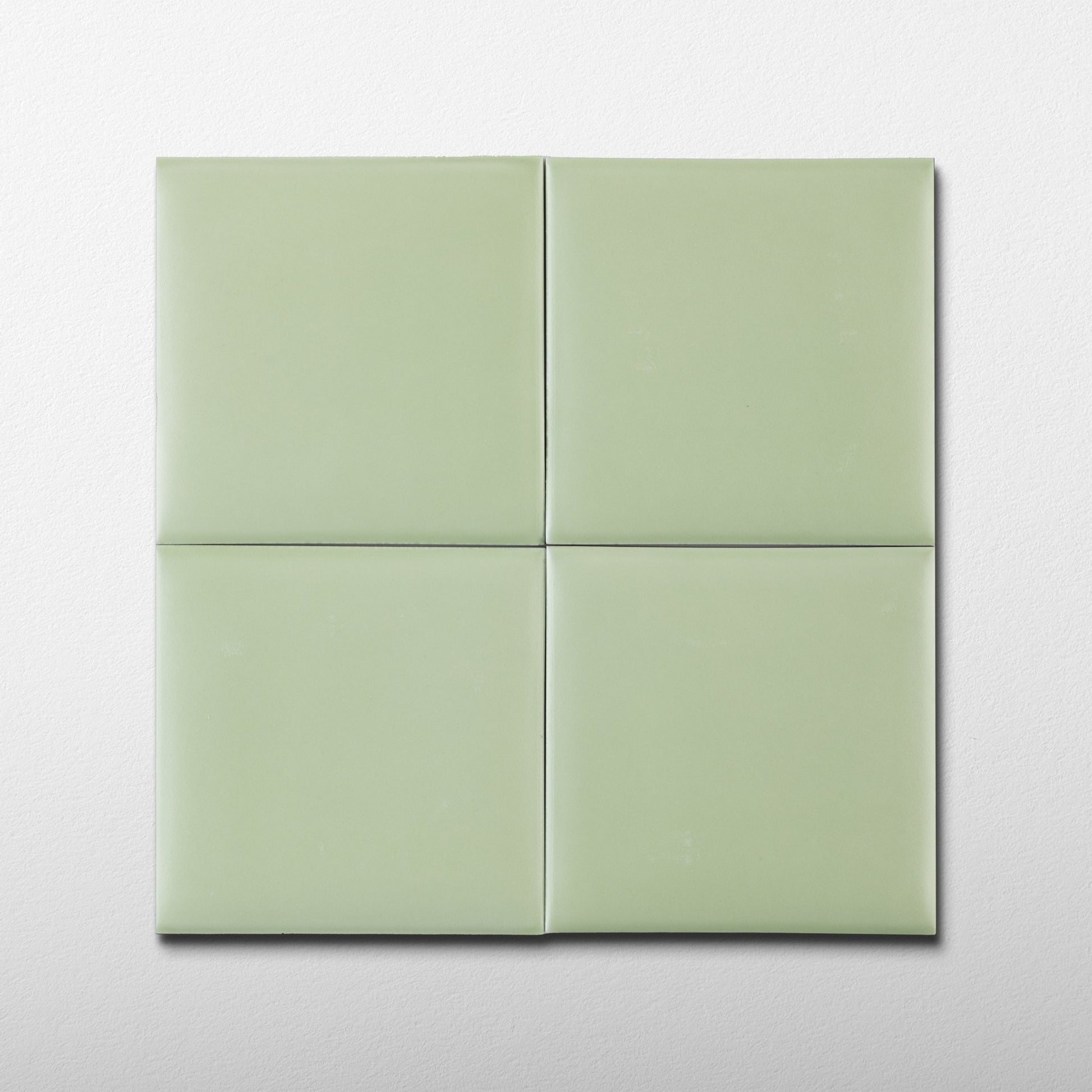 Bonbon 4.5x4.5 Lime Green Matte Porcelain Tile - Cemento Collection