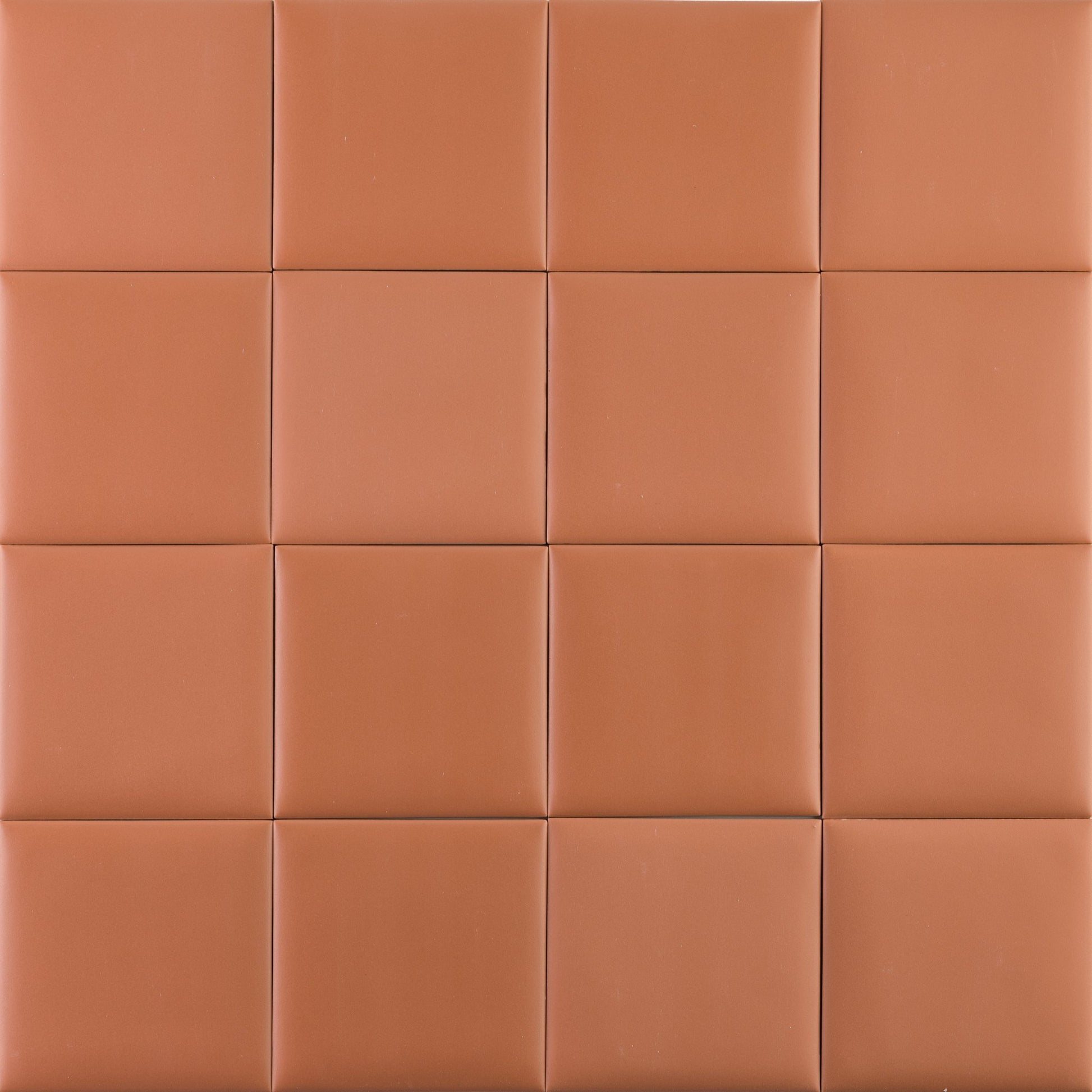 Bonbon 4.5x4.5 Ripe Peach Skin Matte Porcelain Tile - Cemento Collection