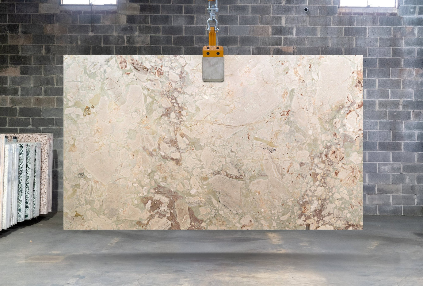 Botticelli Breccia Rose Marble Honed Slab Cemento Collection — free download