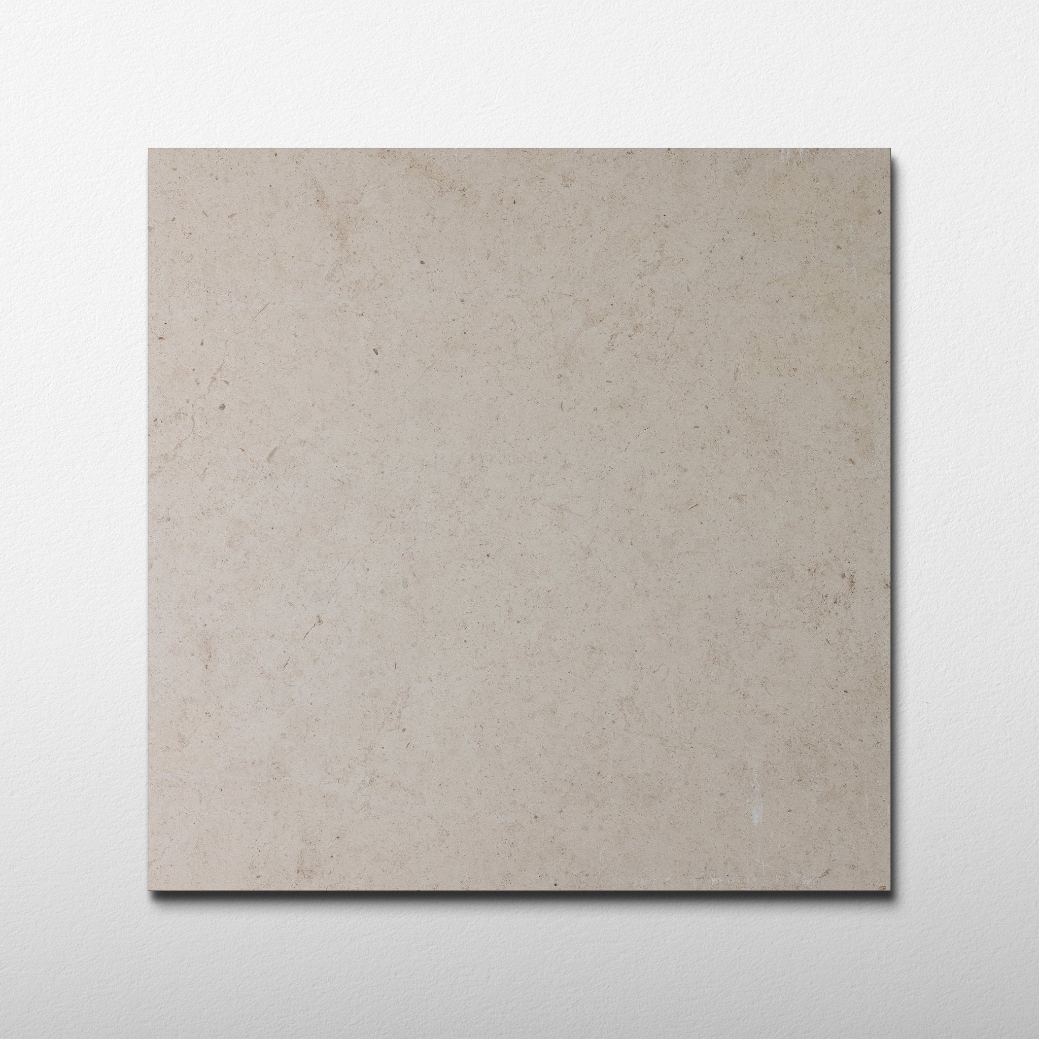 Braga Sand Limestone 16x16 Sandblasted & Brushed Tile - Cemento Collection