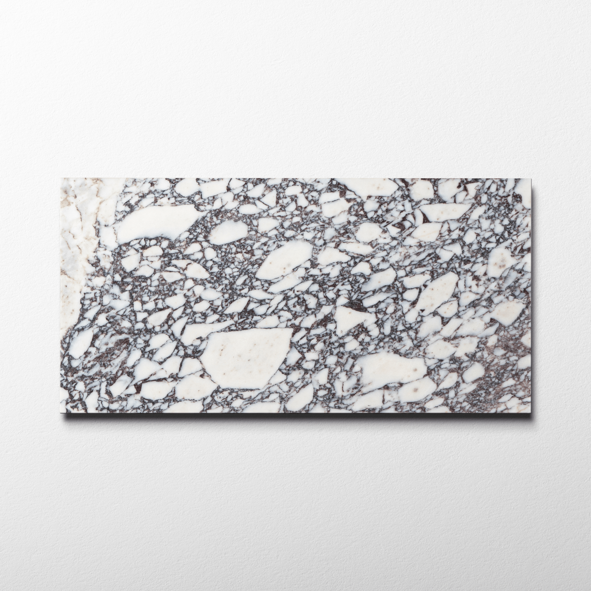 Breccia Viola Marble 12x24 Honed Field Tile - Cemento Collection