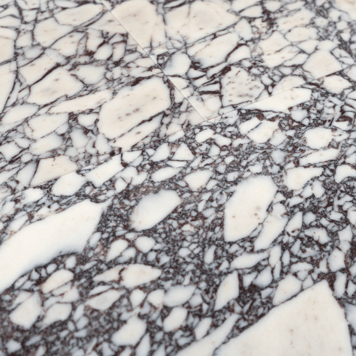 Breccia Viola Marble 12x24 Honed Field Tile | Cemento Collection