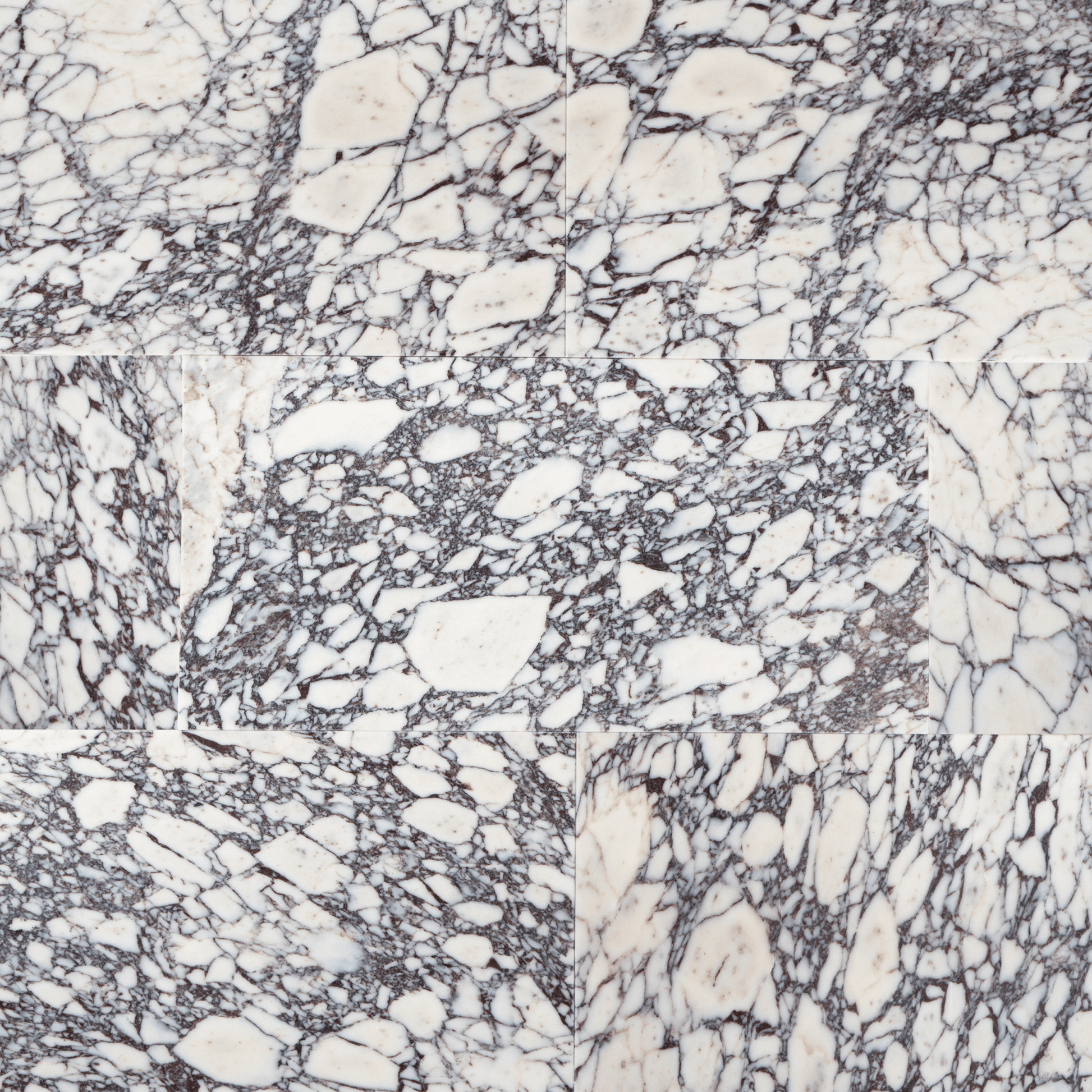 Breccia Viola Marble 12x24 Honed Field Tile - Cemento Collection