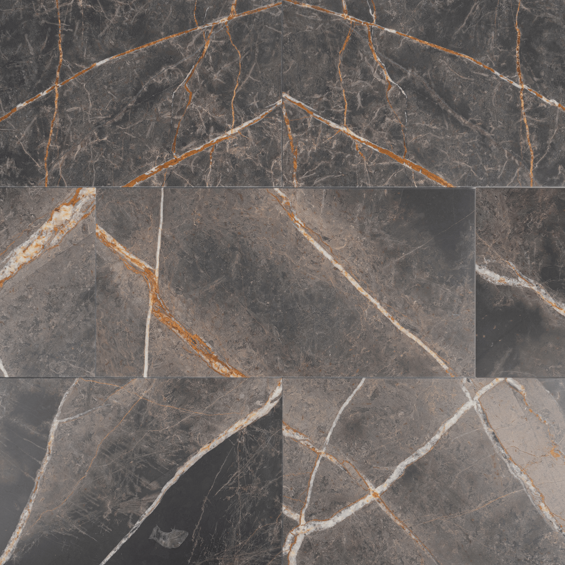Bronze Fantasy Marble 12x24 Honed Field Tile - Cemento Collection