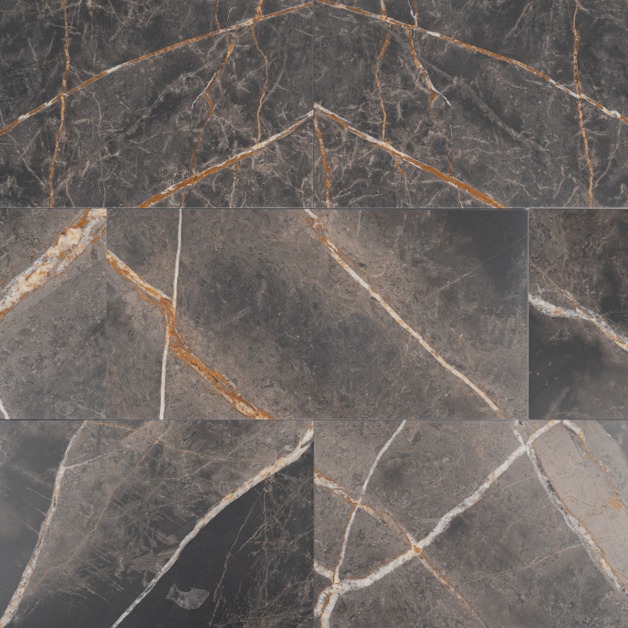 Bronze Fantasy Marble 12x24 Honed Field Tile - Cemento Collection