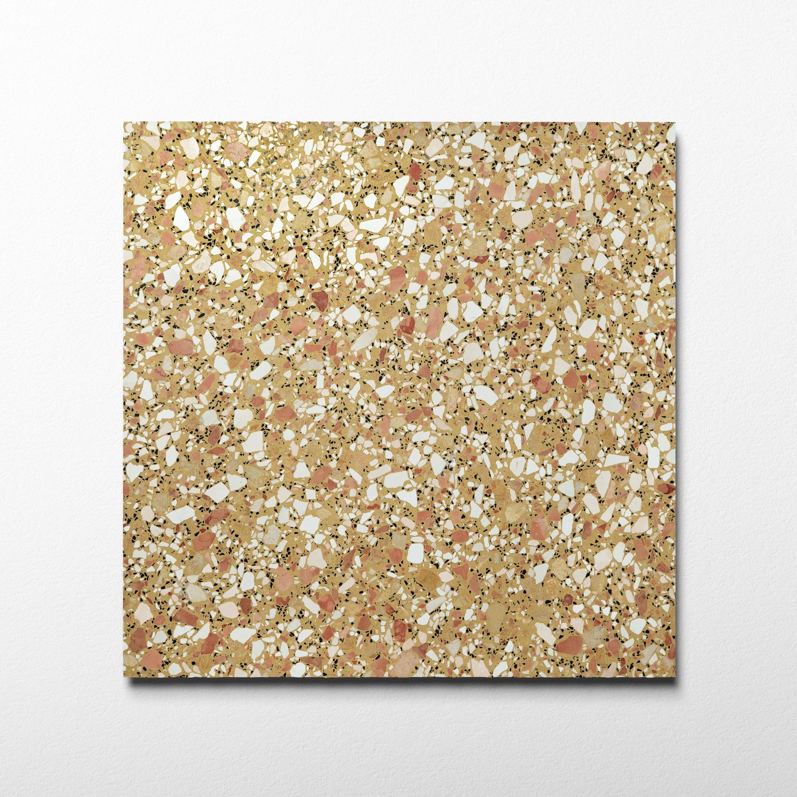 Budelli Cognac 16x16 Terrazzo Tile - Cemento Collection