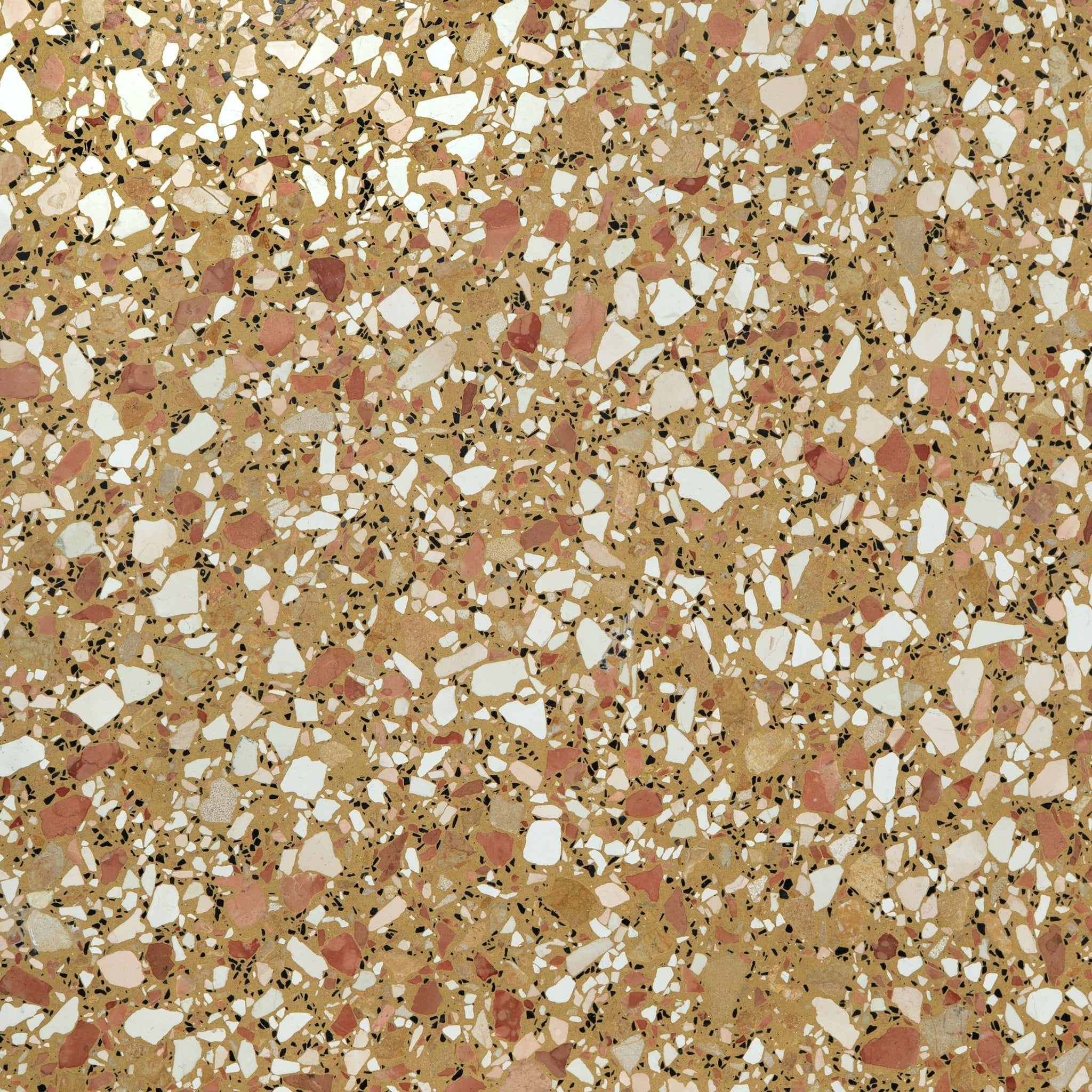 Budelli Cognac 16x16 Terrazzo Tile - Cemento Collection
