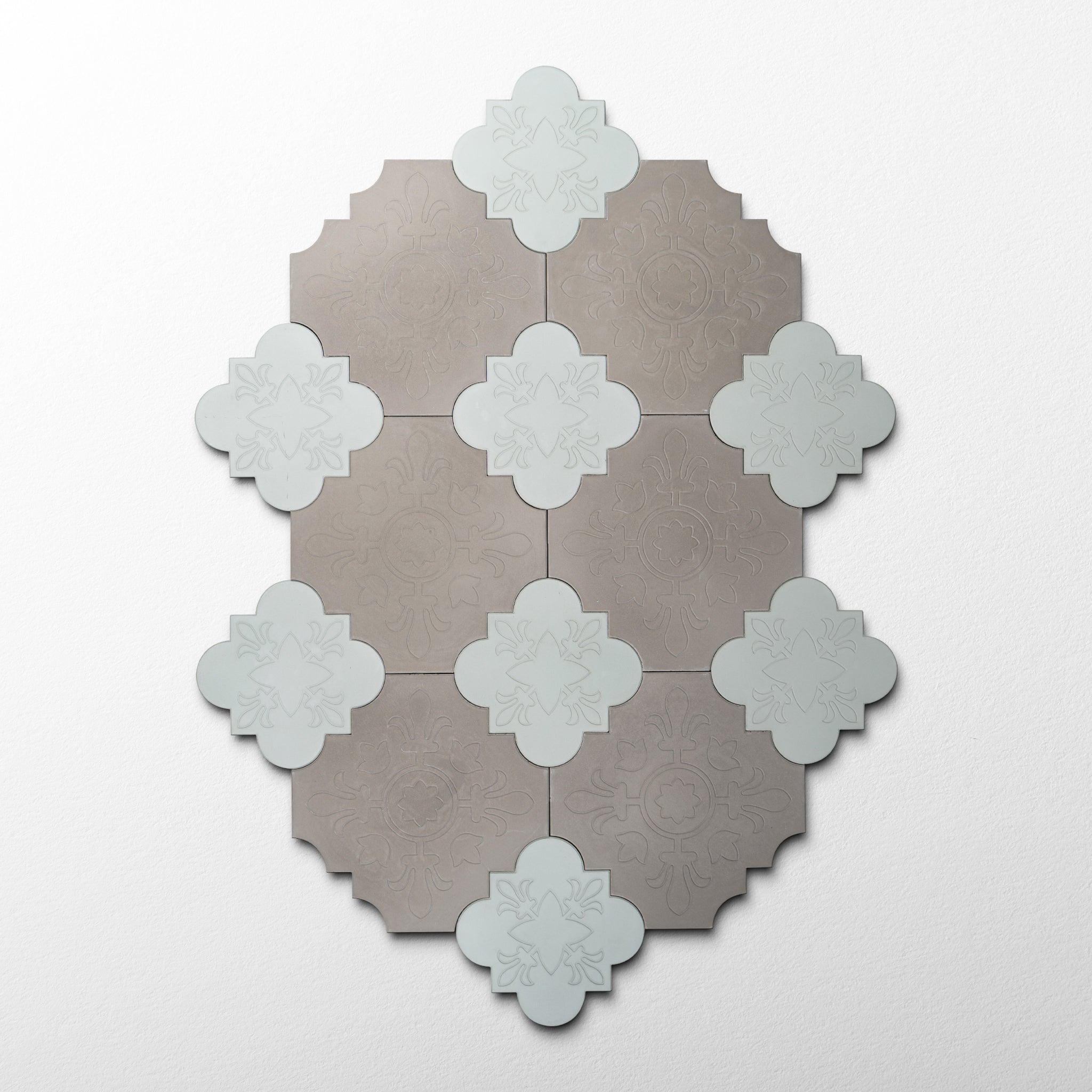 Byzantine Cement Tile - Lot of 60 sq ft - Cemento Collection