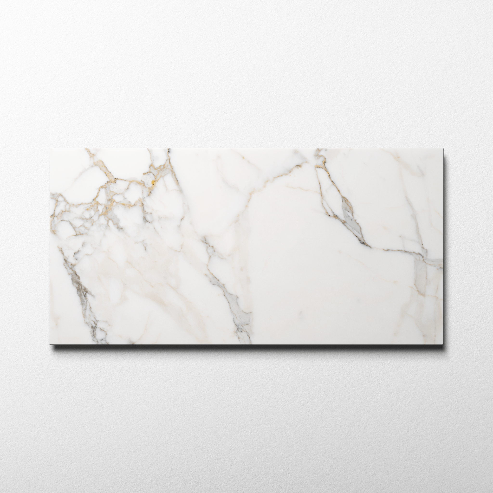 Calacatta Gold 12x24 Polished Tile - Cemento Collection