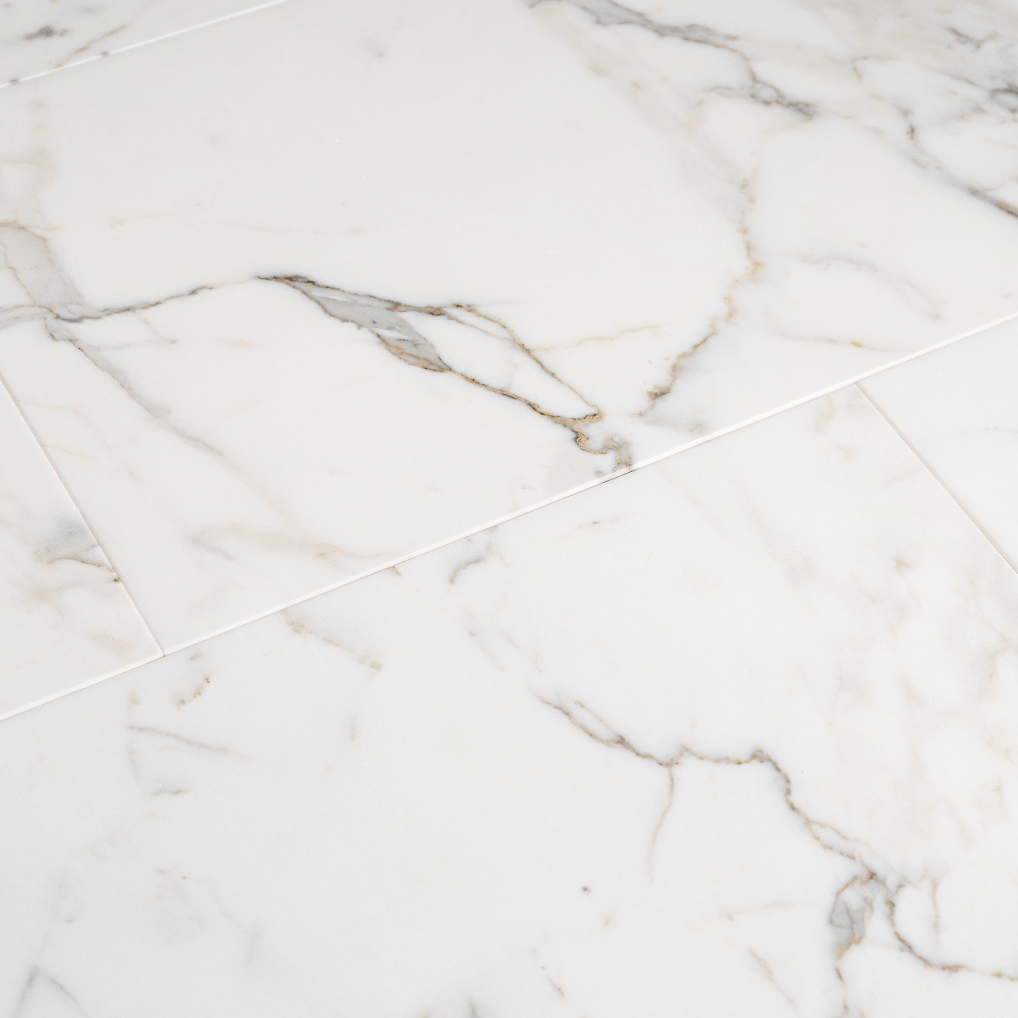 Calacatta Gold 12x24 Polished Tile - Cemento Collection