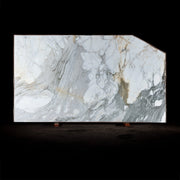 Calacatta Gold Marble Honed Slab - Cemento Collection