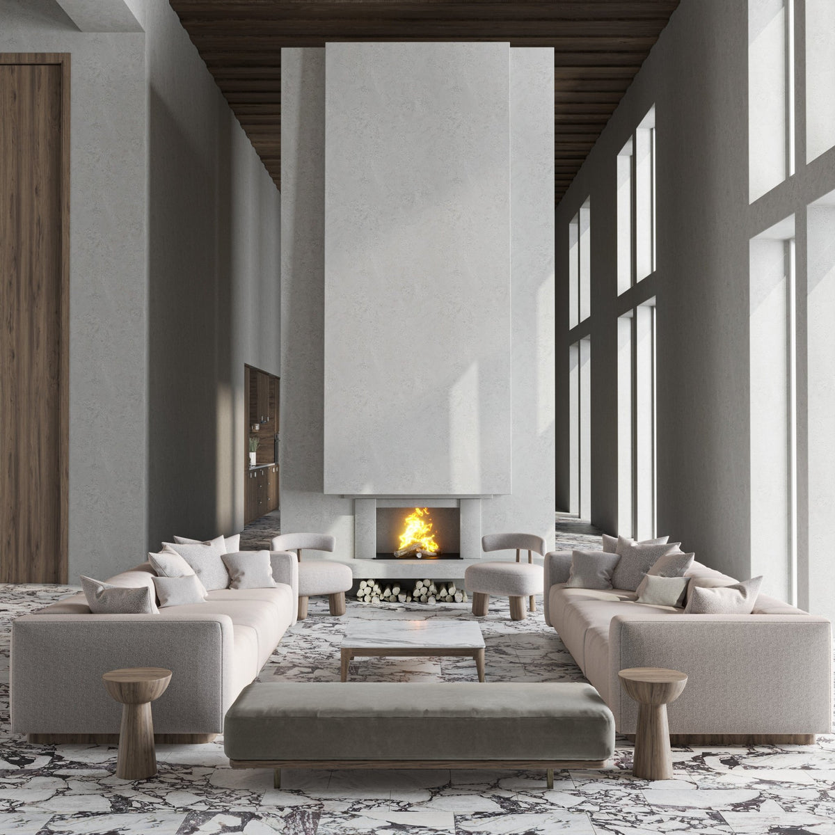 Calacatta Viola Marble 12x24 Honed Field Tile | Cemento Collection ...