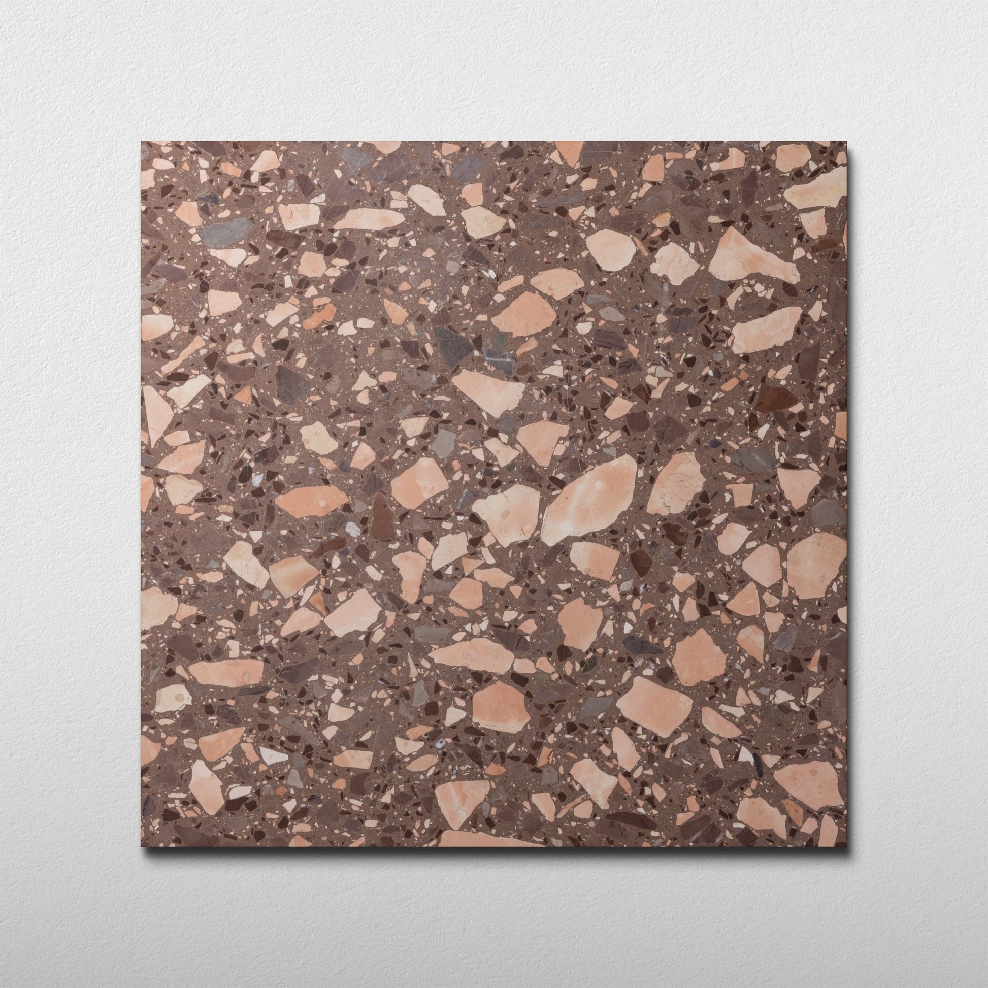 Campionna Salmon 16x16 Terrazzo Tile - Cemento Collection
