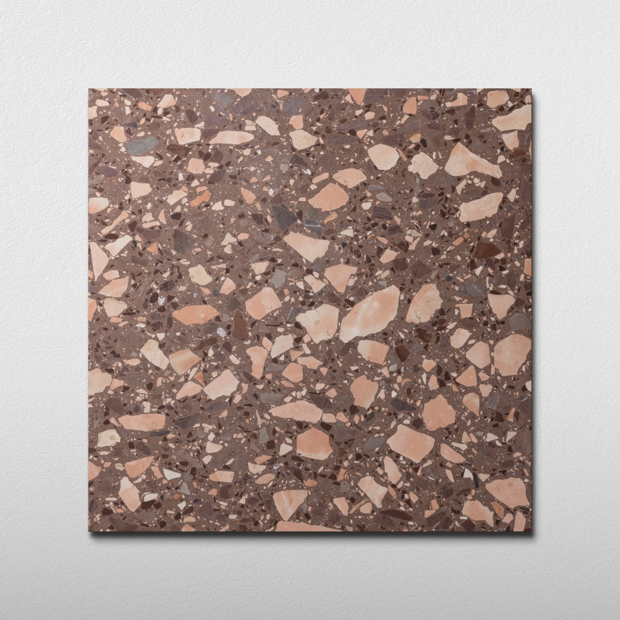 Campionna Salmon 16x16 Terrazzo Tile - Cemento Collection