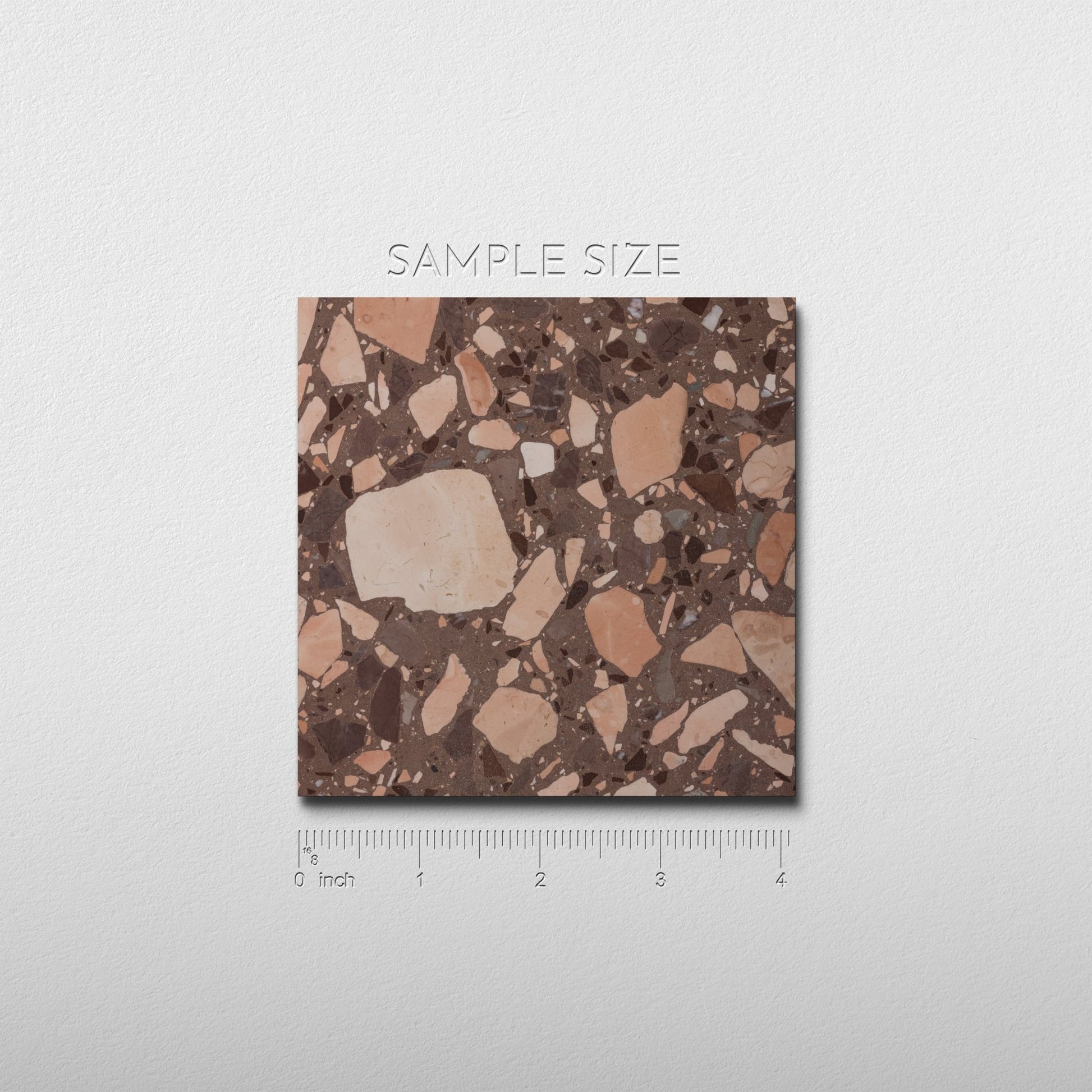 Campionna Salmon 16x16 Terrazzo Tile - Cemento Collection